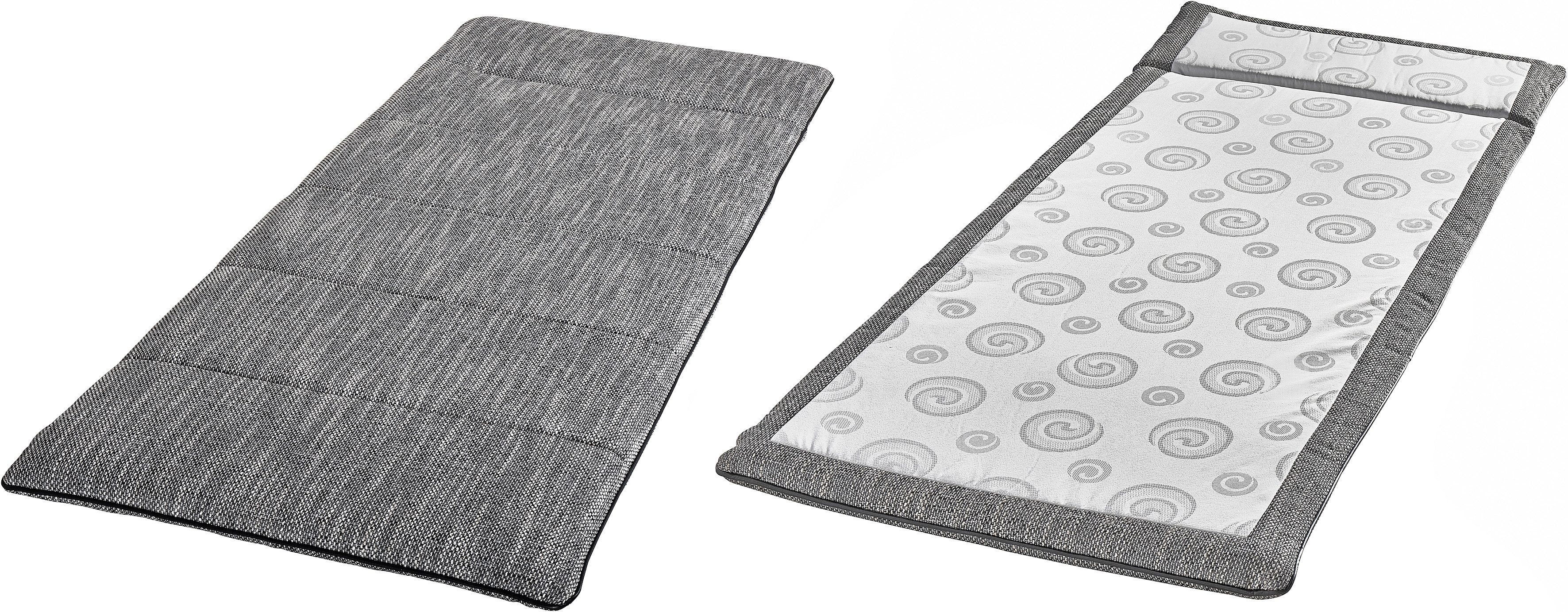 INOSIGN Hoekbank Boxspringbed Night & Day L-vorm met permanente slaapfunctie zonder armleuningen