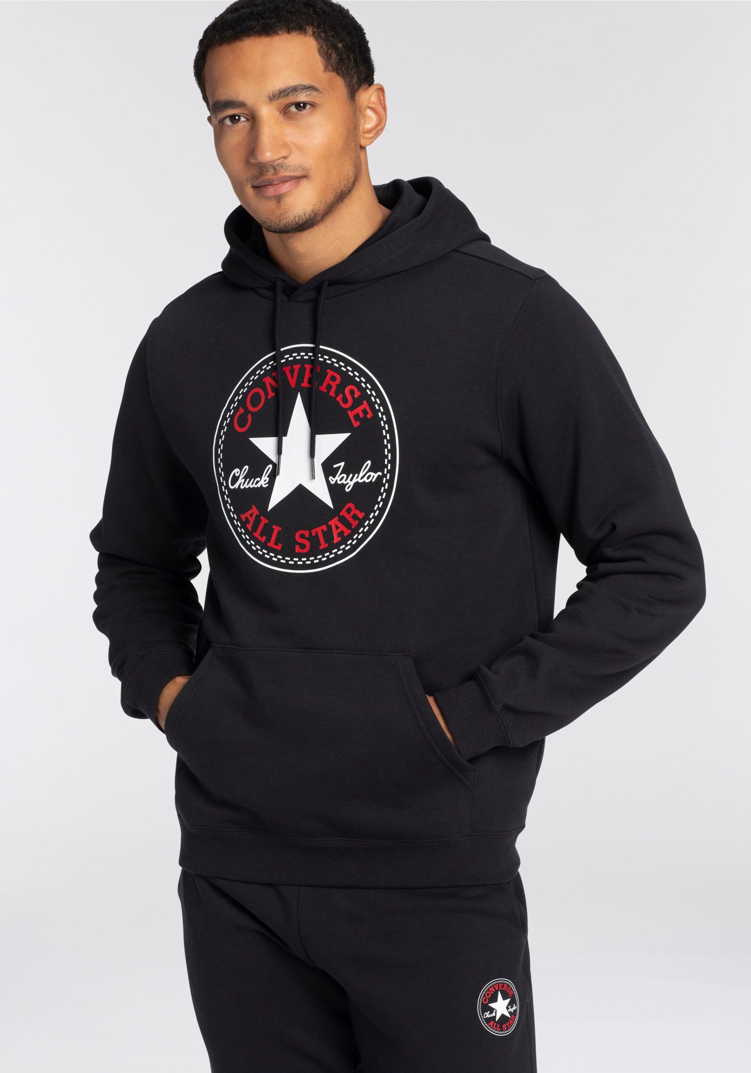 Converse Hoodie STANDARD FIT CENTER FRONT LARGE CHUCK