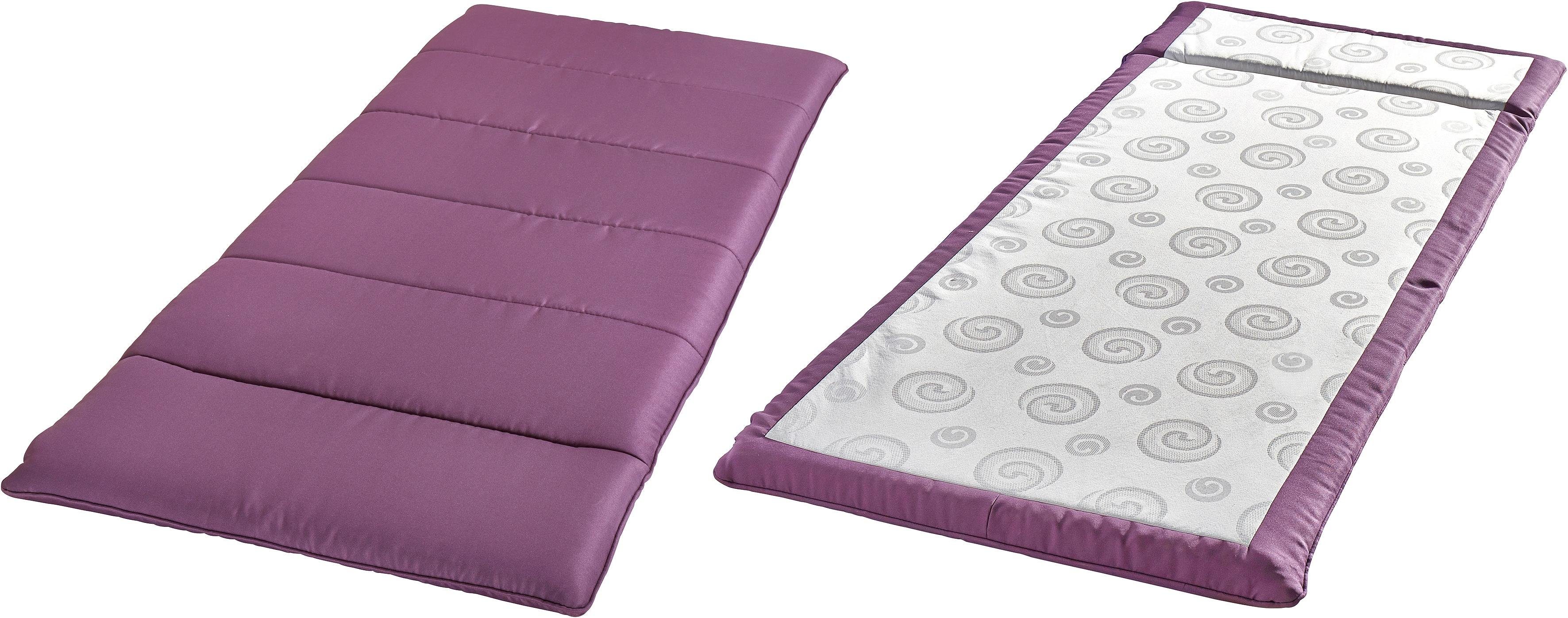 INOSIGN Hoekbank Boxspringbed Night & Day L-vorm met permanente slaapfunctie zonder armleuningen