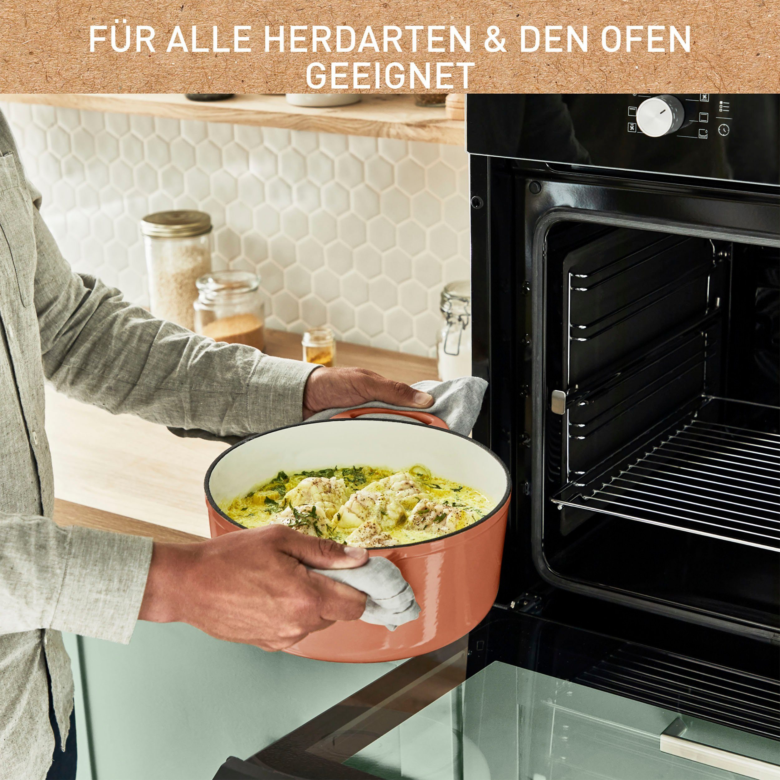 Tefal Kookpan LOV milieuvriendelijk, onschadelijke pigmenten, langzaam garen, ø 25 cm, inductie (1-delig)