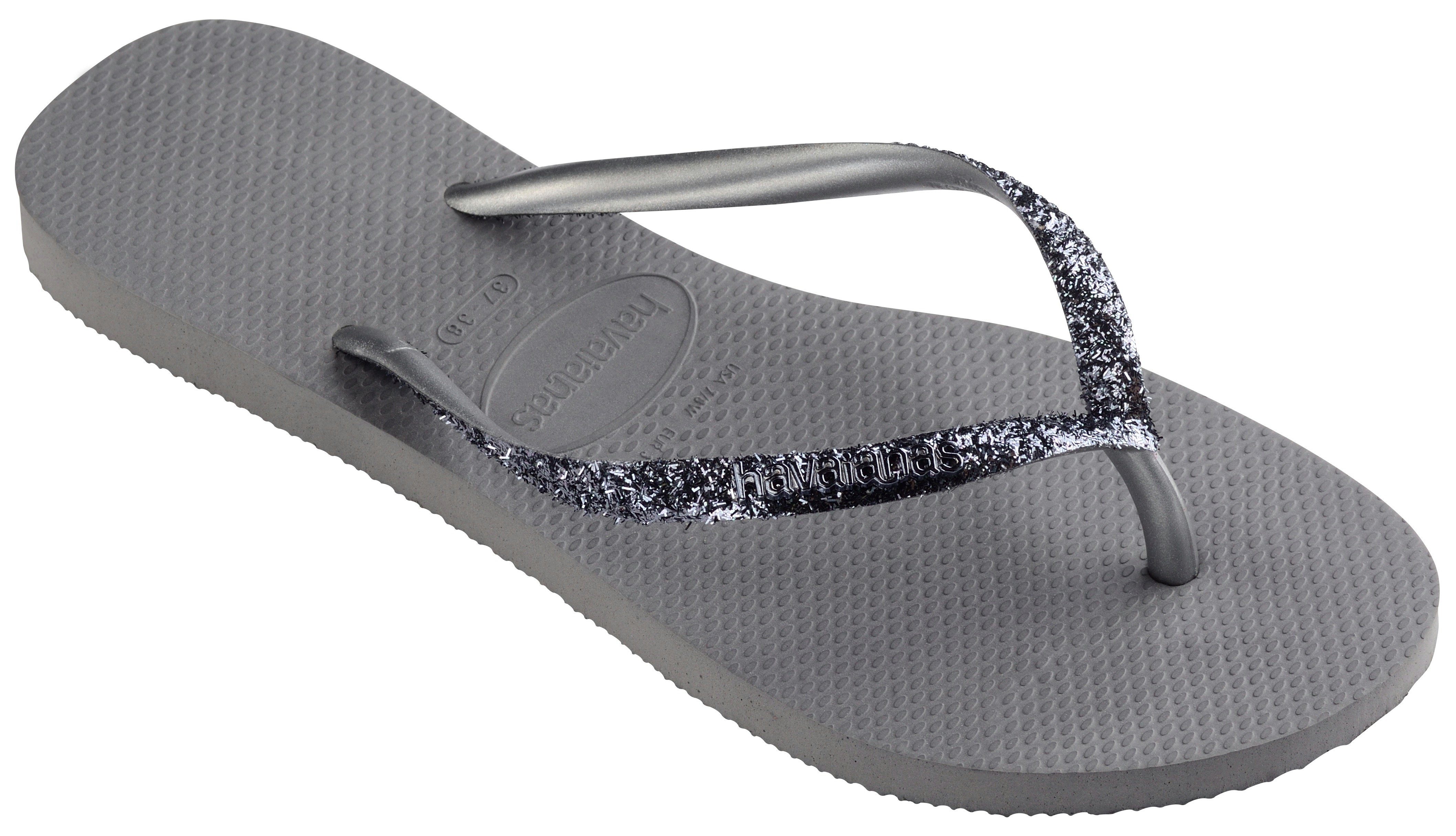 Havaianas Teenslippers SLIM GLITTER 2 , zomerschoen, slippers, poolslides met glanzende details