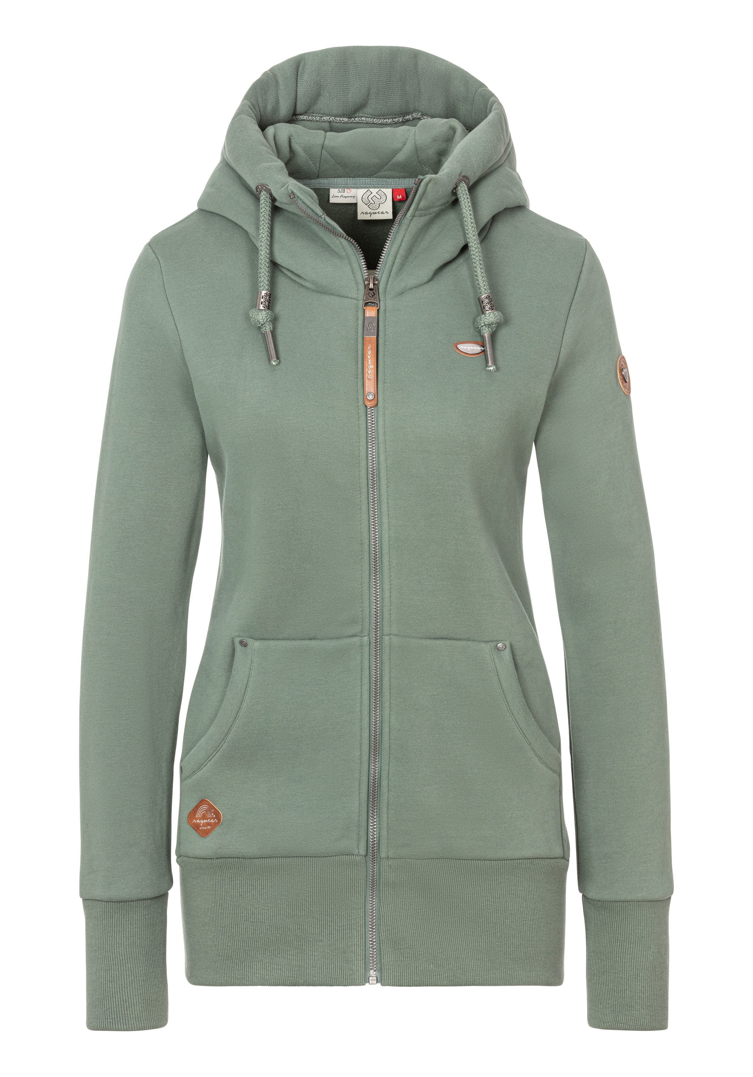 Ragwear Sweatvest NESKA ZIP O met extra brede boorden
