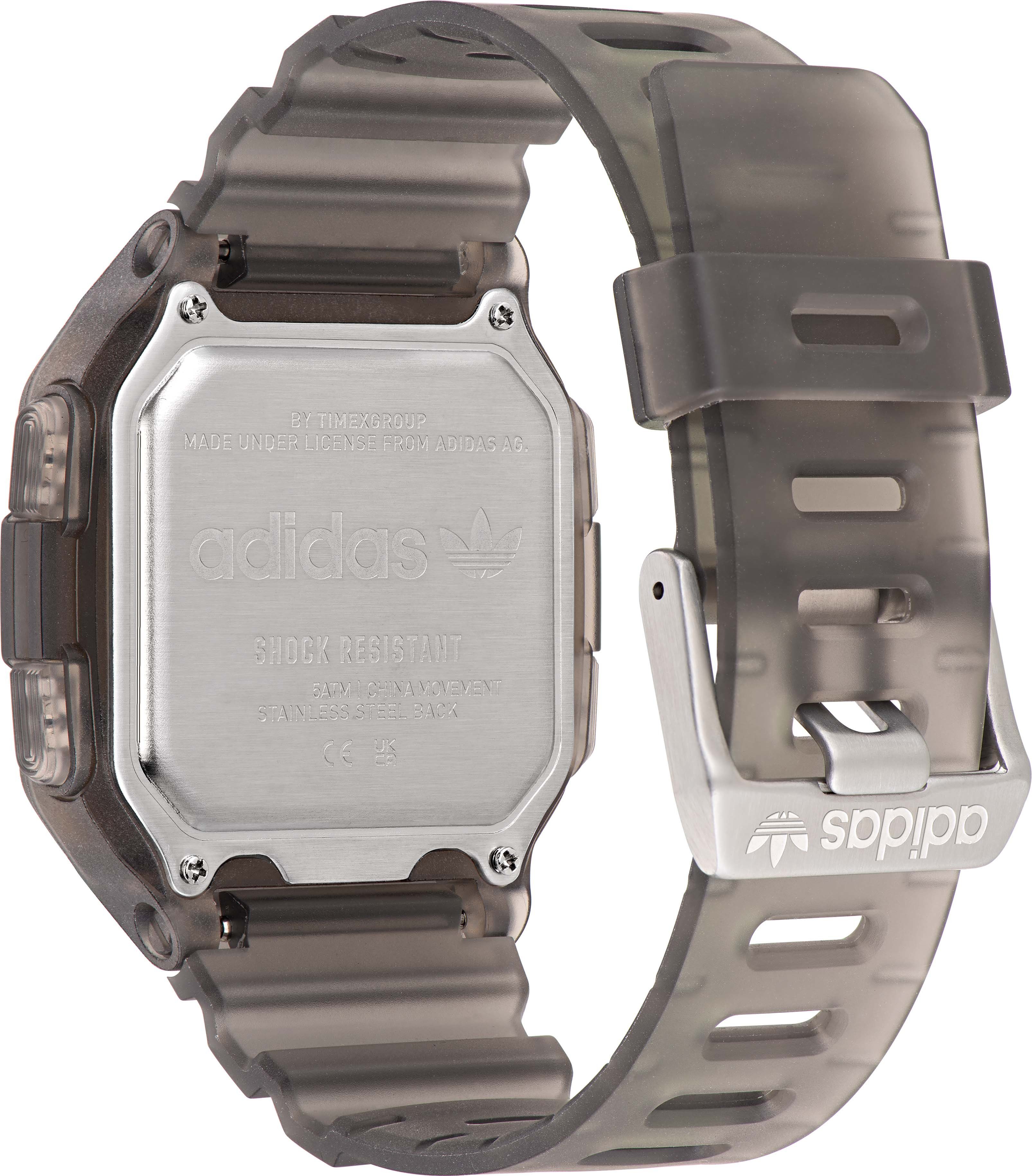 adidas Originals Digitale klok DIGITAL ONE GMT Polshorloge, quartz horloge, herenhorloge