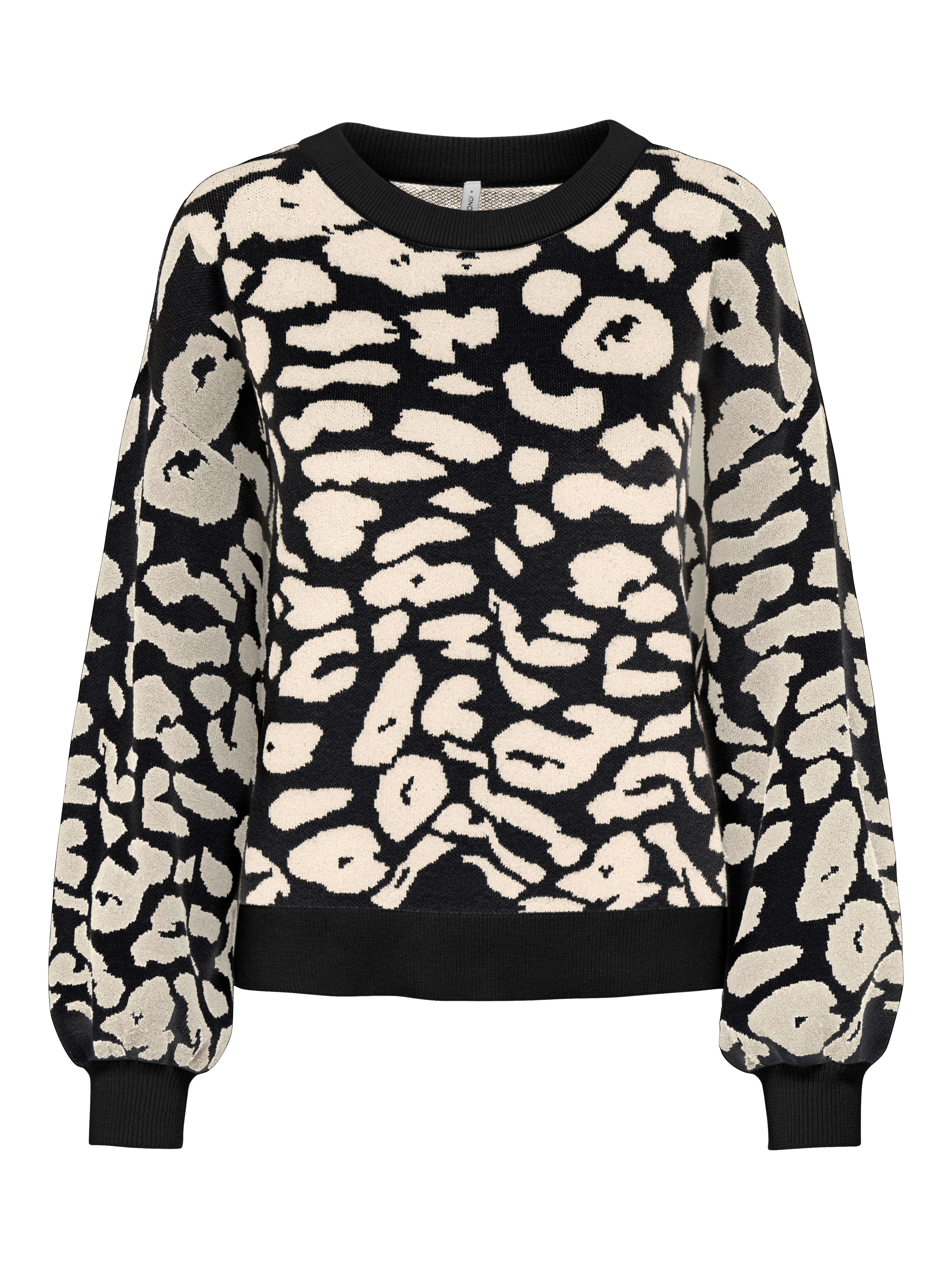 Only Trui met ronde hals ONLLIMA LIFE LS JQ O-NECK KNT