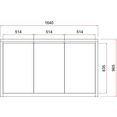 inosign sideboard breedte 164 cm wit inosign sideboard breedte 164 cm wit