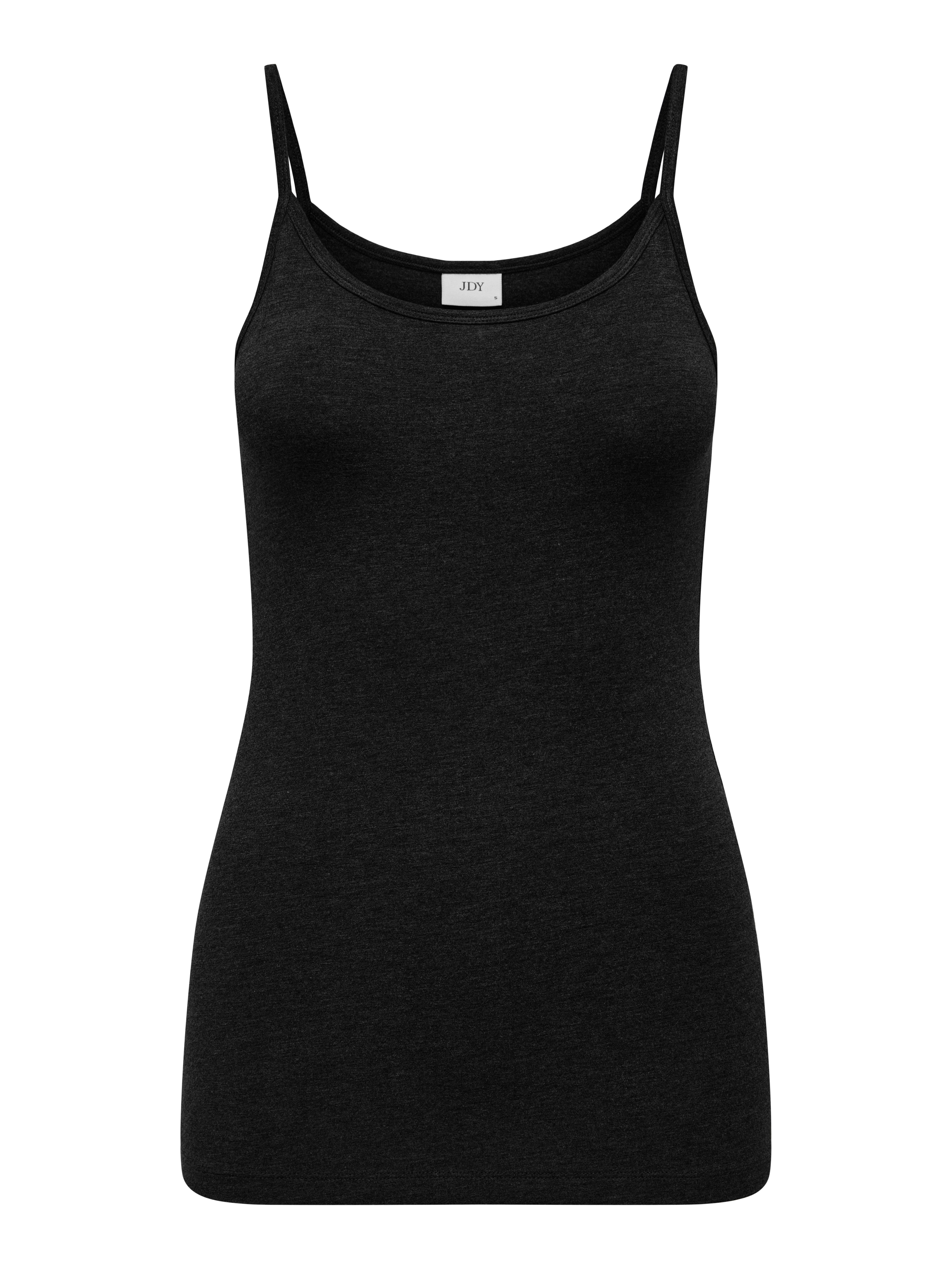 JDY Top met spaghettibandjes JDYMILA S/L SINGLET TOP JRS NOOS dames spaghettitops maat L (40) zwart