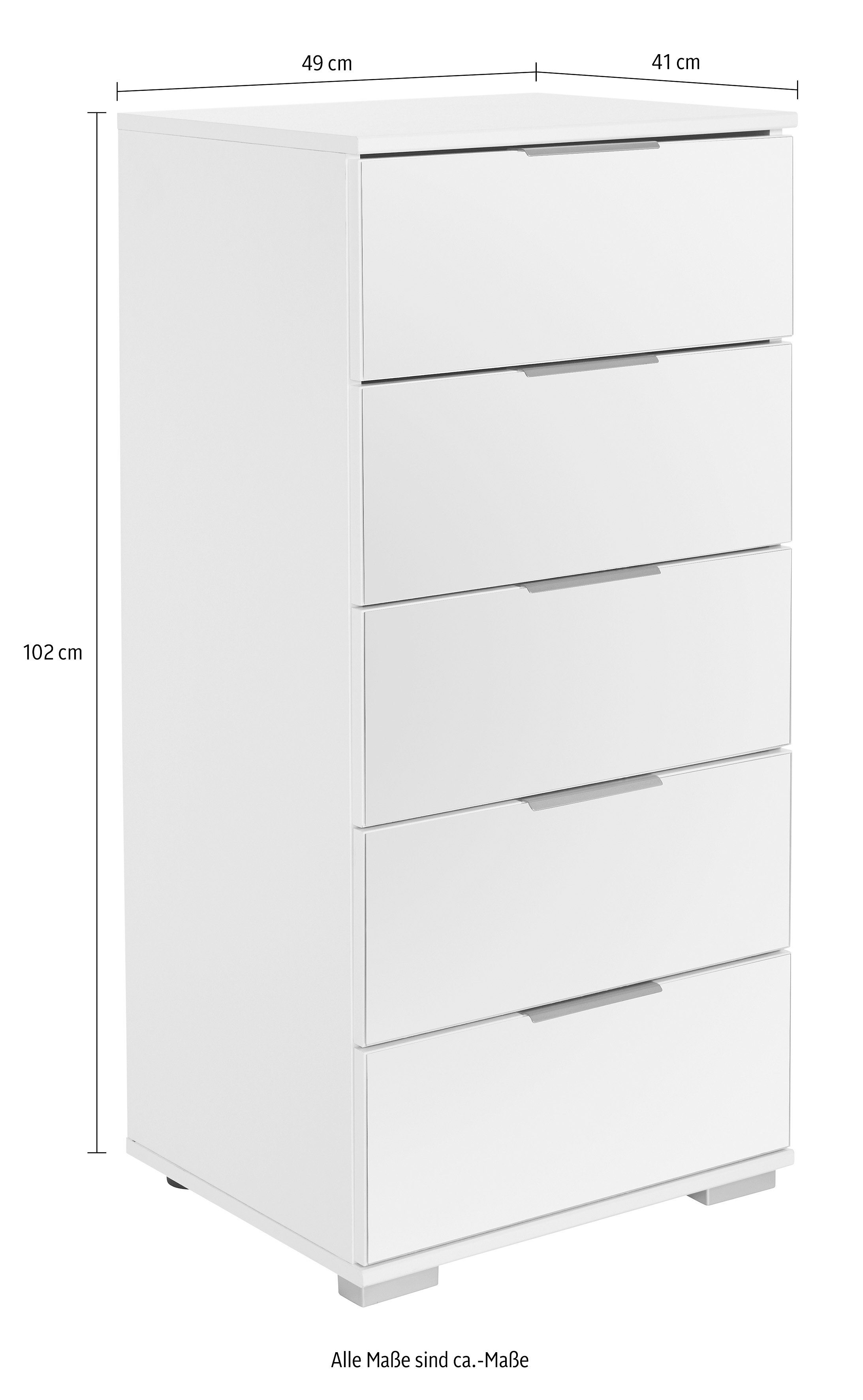 Wimex Ladekast Easy met glas of spiegelfront