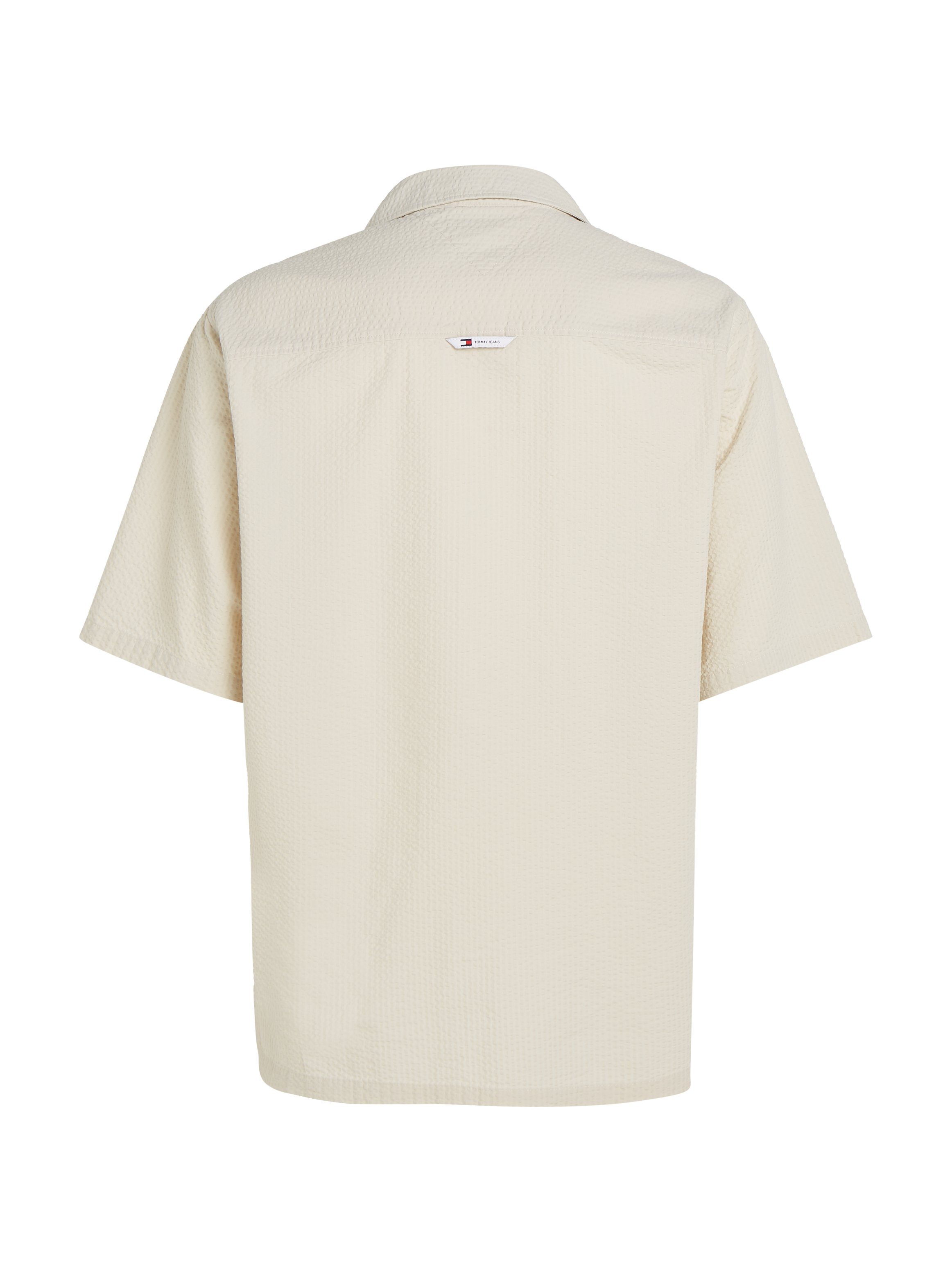 TOMMY JEANS Overhemd met korte mouwen TJM RLX SEERSUCKER CAMP SHIRT