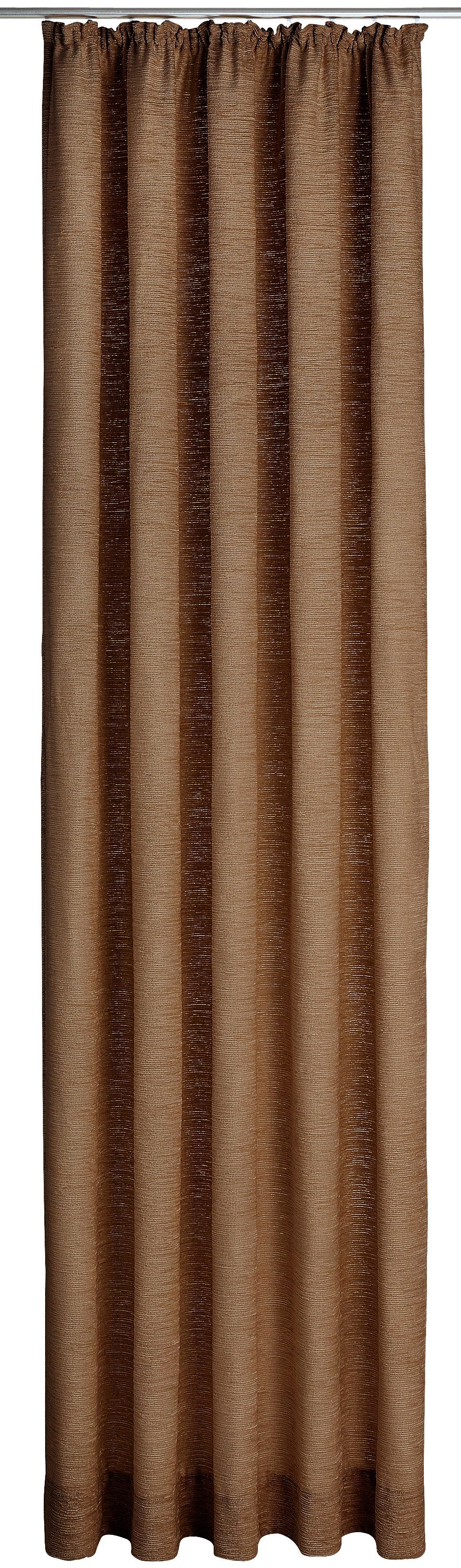 Wirth Gordijn Holmsund 288g/m² (1 stuk) kant & klaar gordijnen maat 10 bruin