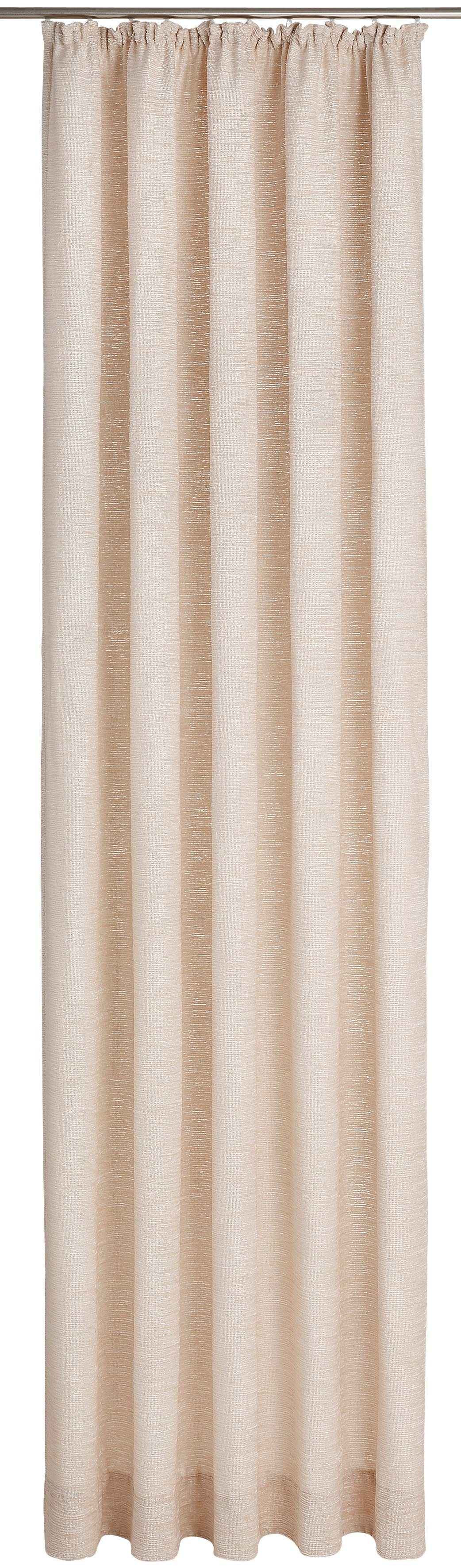 Wirth Gordijn TRONDHEIM 234 G/M² (1 stuk) kant & klaar gordijnen maat hxb: 255x132 cm beige