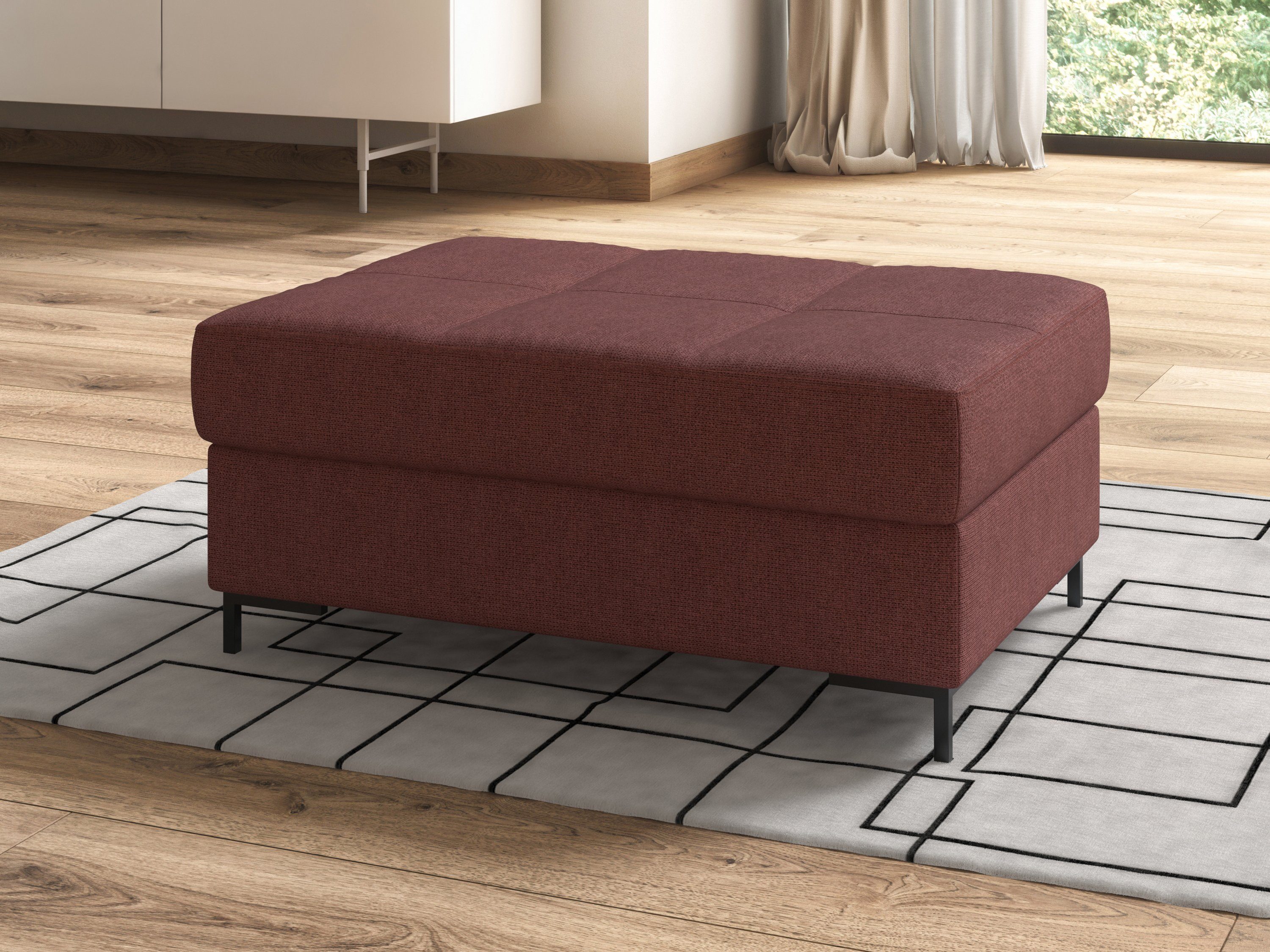 DOMO collection Hocker Capelo inclusief binnenvering