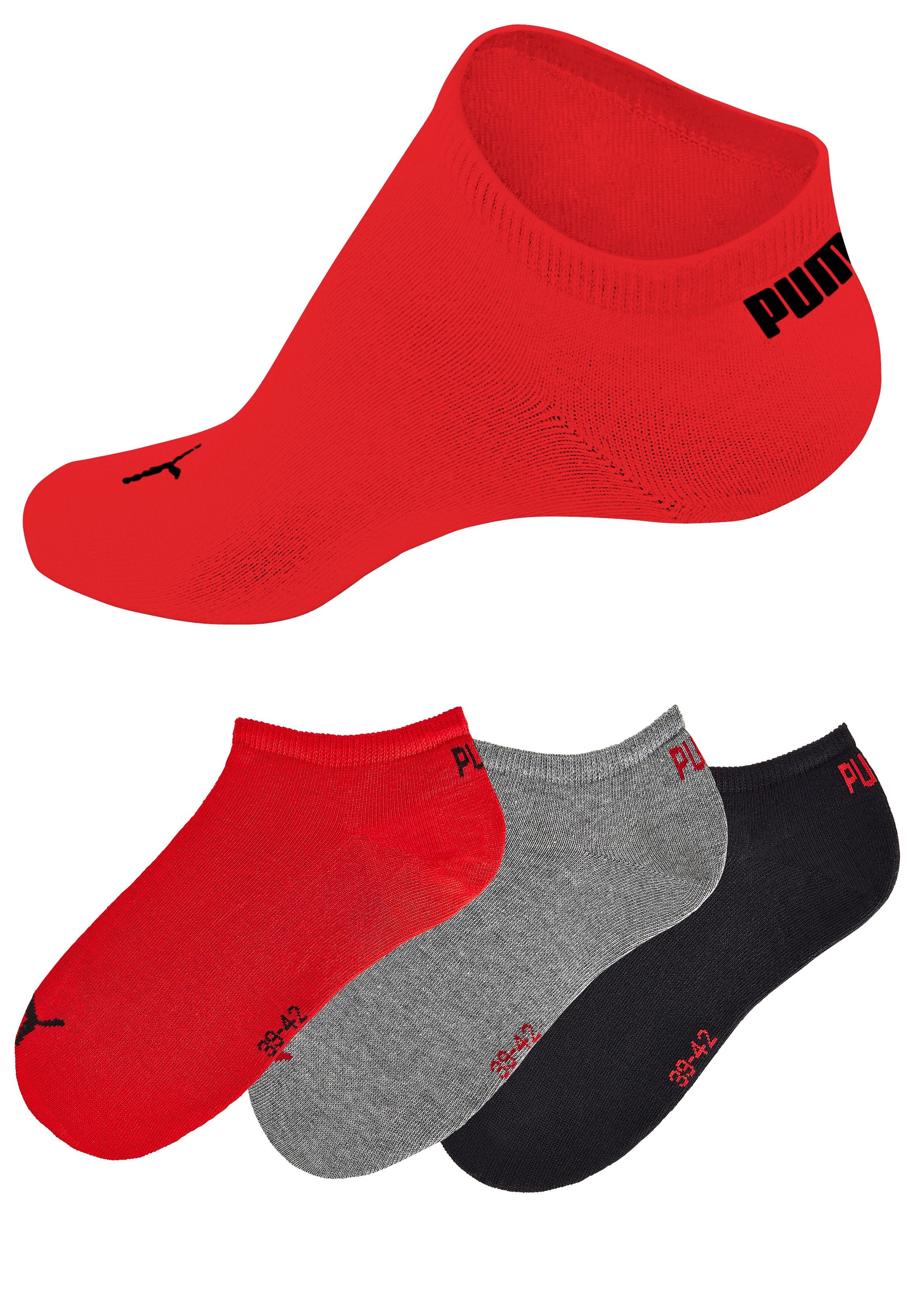Puma sneakersokken 2 paar Performance Train Light Sneaker D 271003001-213-D