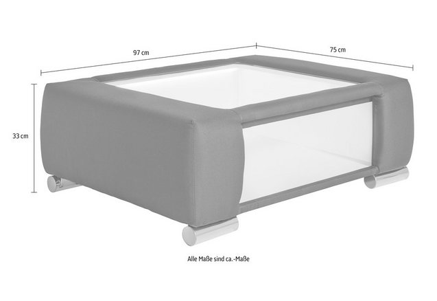 INOSIGN Salontafel en nachtkastje in één INOSIGN Salontafel en nachtkastje in één