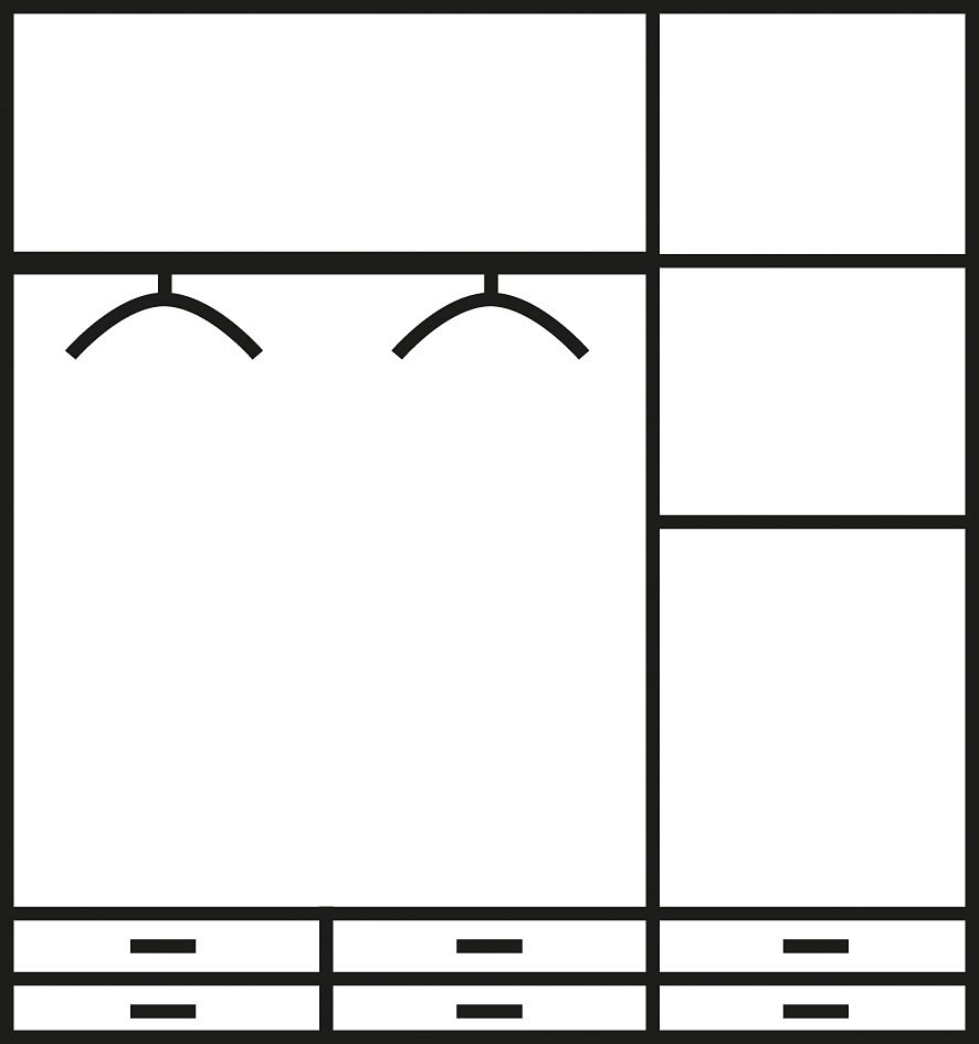 priess Kledingkast