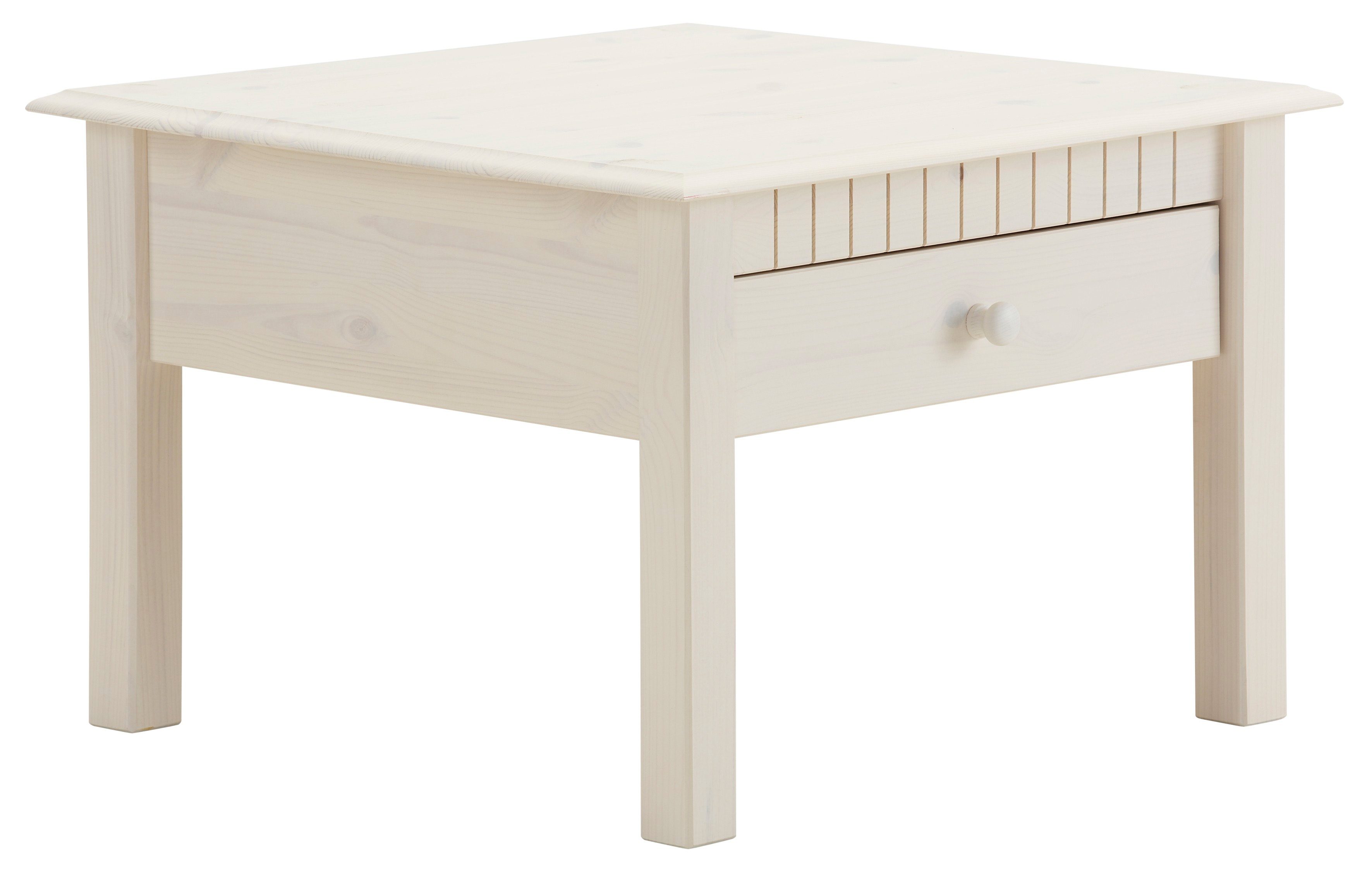 Home affaire Salontafel Lisa, TOPSELLER! Home affaire, breedte 60 cm, 1 lade salontafels wit