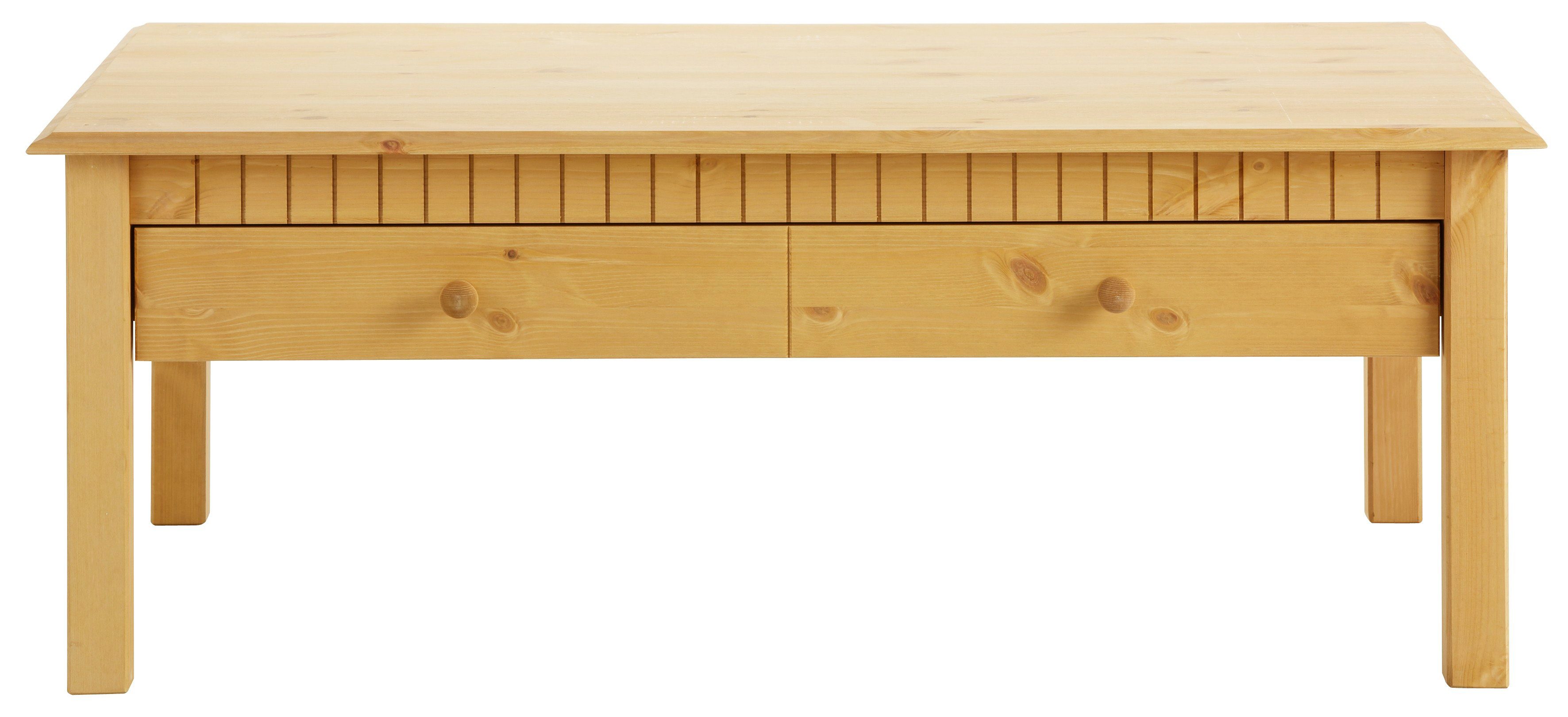 Home affaire Salontafel Lisa, TOPSELLER! met grote lade, breedte 110 cm, landhuisstijl