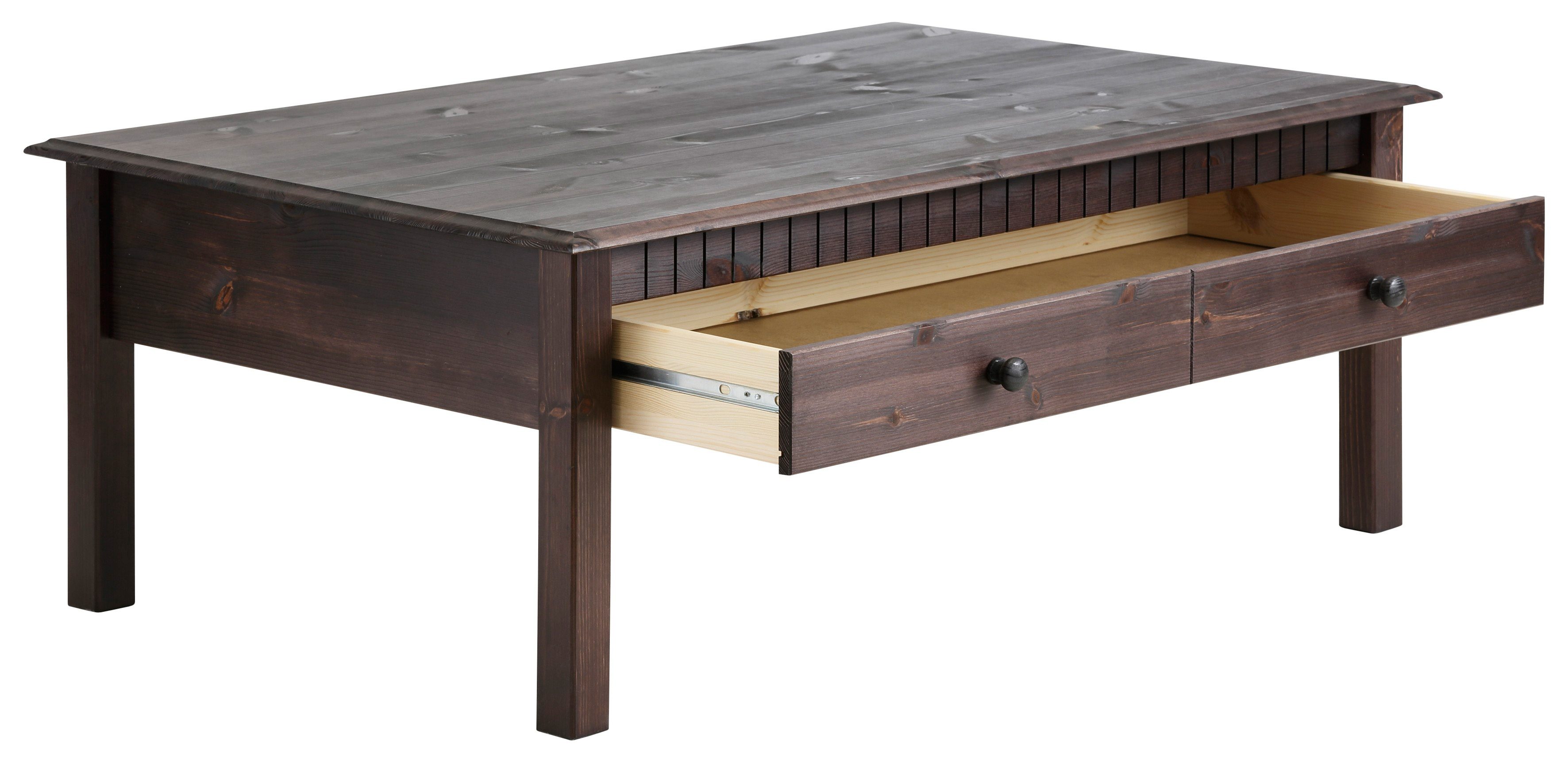 Home affaire Salontafel Lisa, TOPSELLER! met grote lade, breedte 110 cm, landhuisstijl