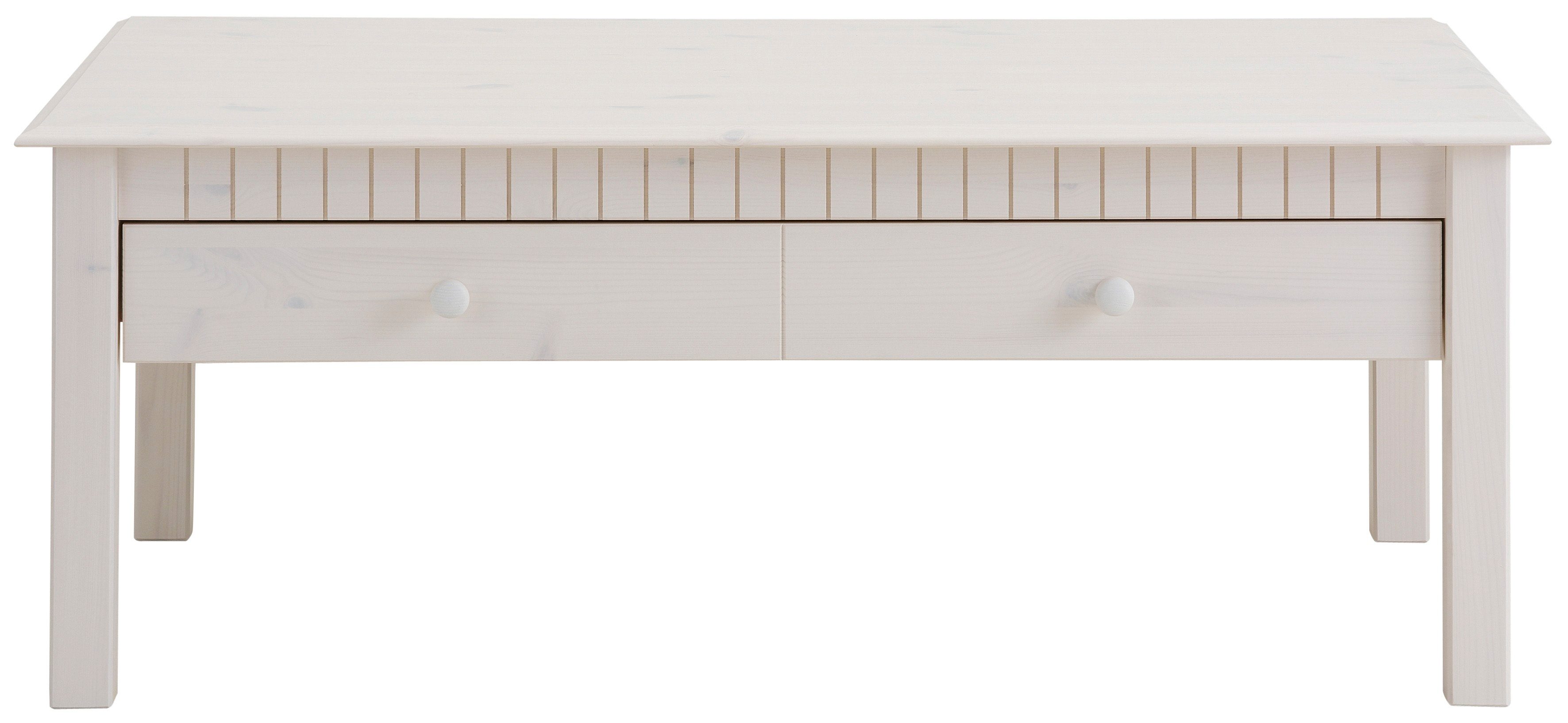 Home affaire Salontafel Lisa, TOPSELLER! met grote lade, breedte 110 cm, landhuisstijl