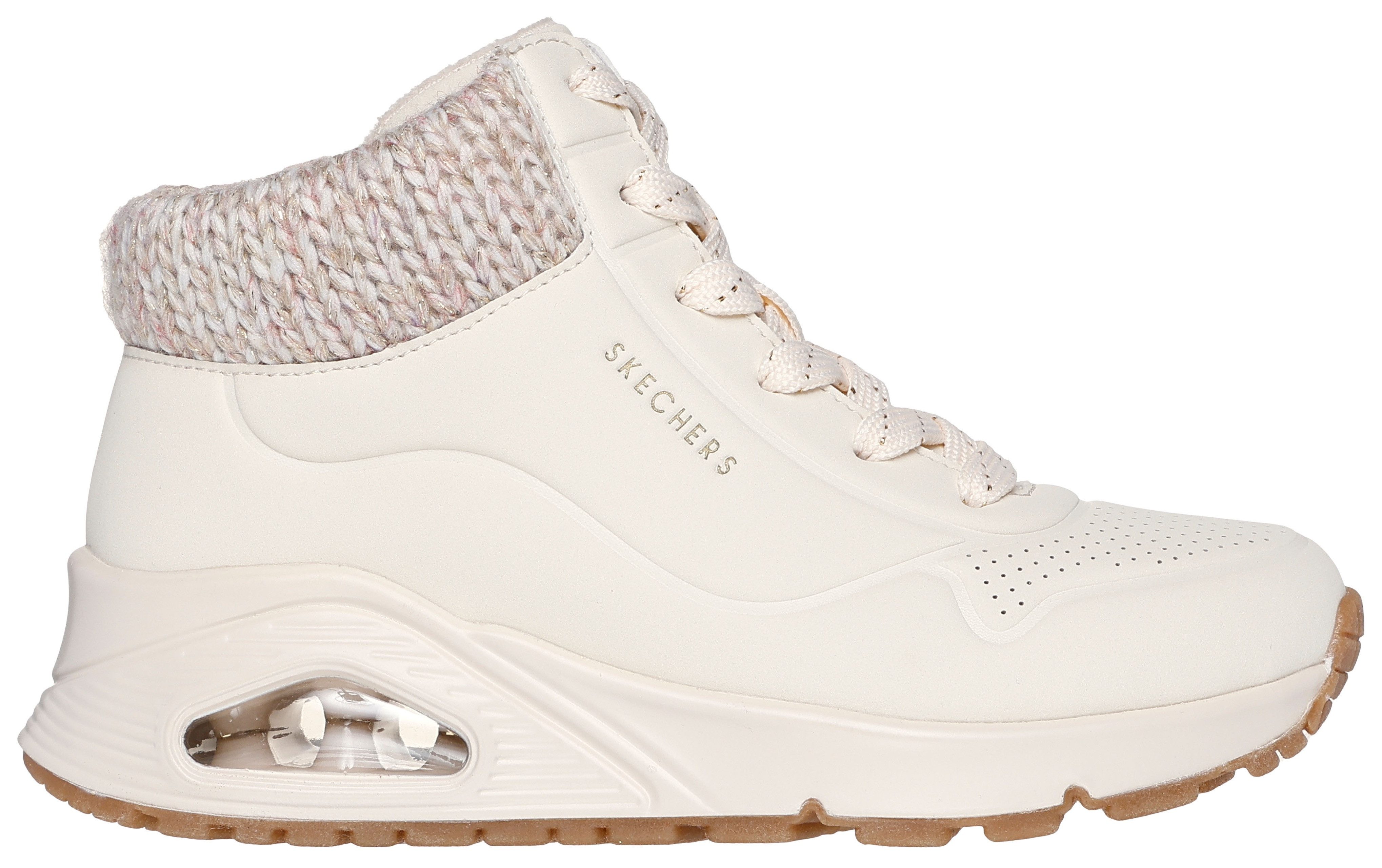Skechers Sneakers Uno Gen1 - Darling Daze , veterschoenen, winterlaarzen, high top sneaker met warme voering