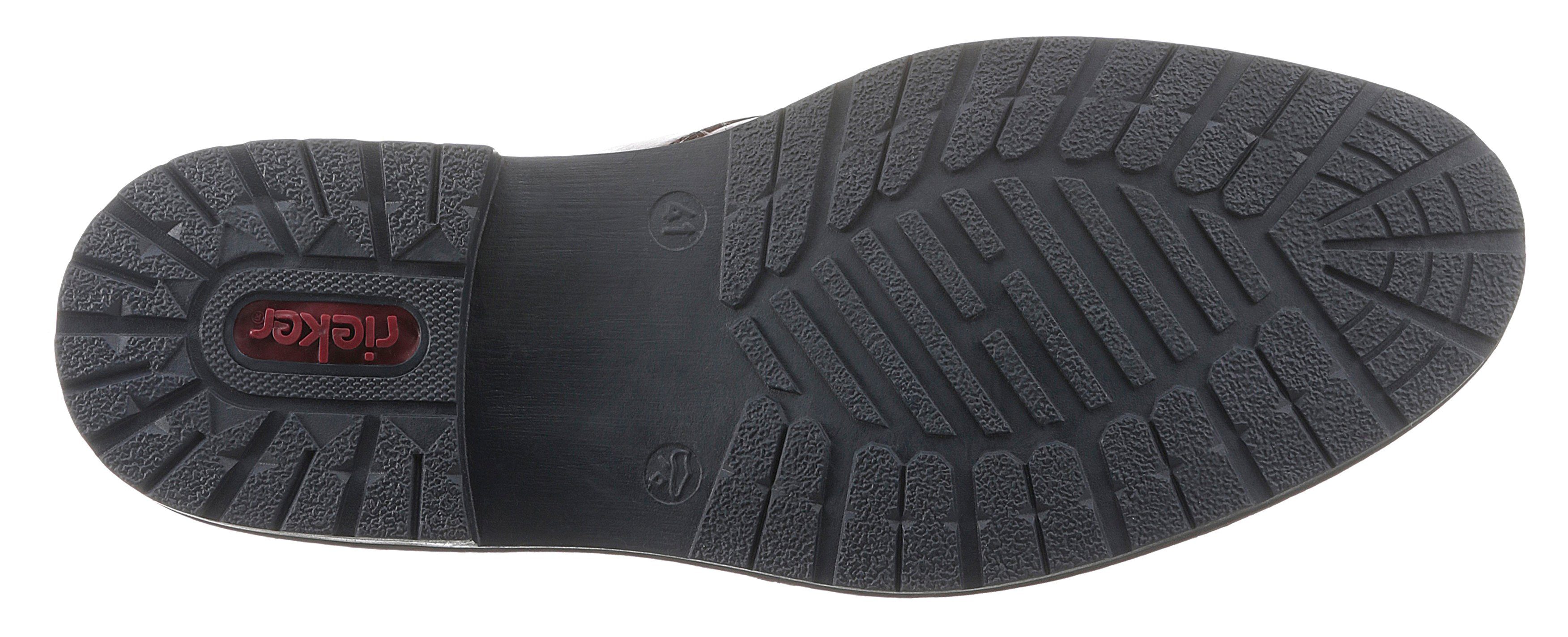 Rieker Veterschoenen met stretch, vrijetijdsschoen, lage schoen, veterschoen