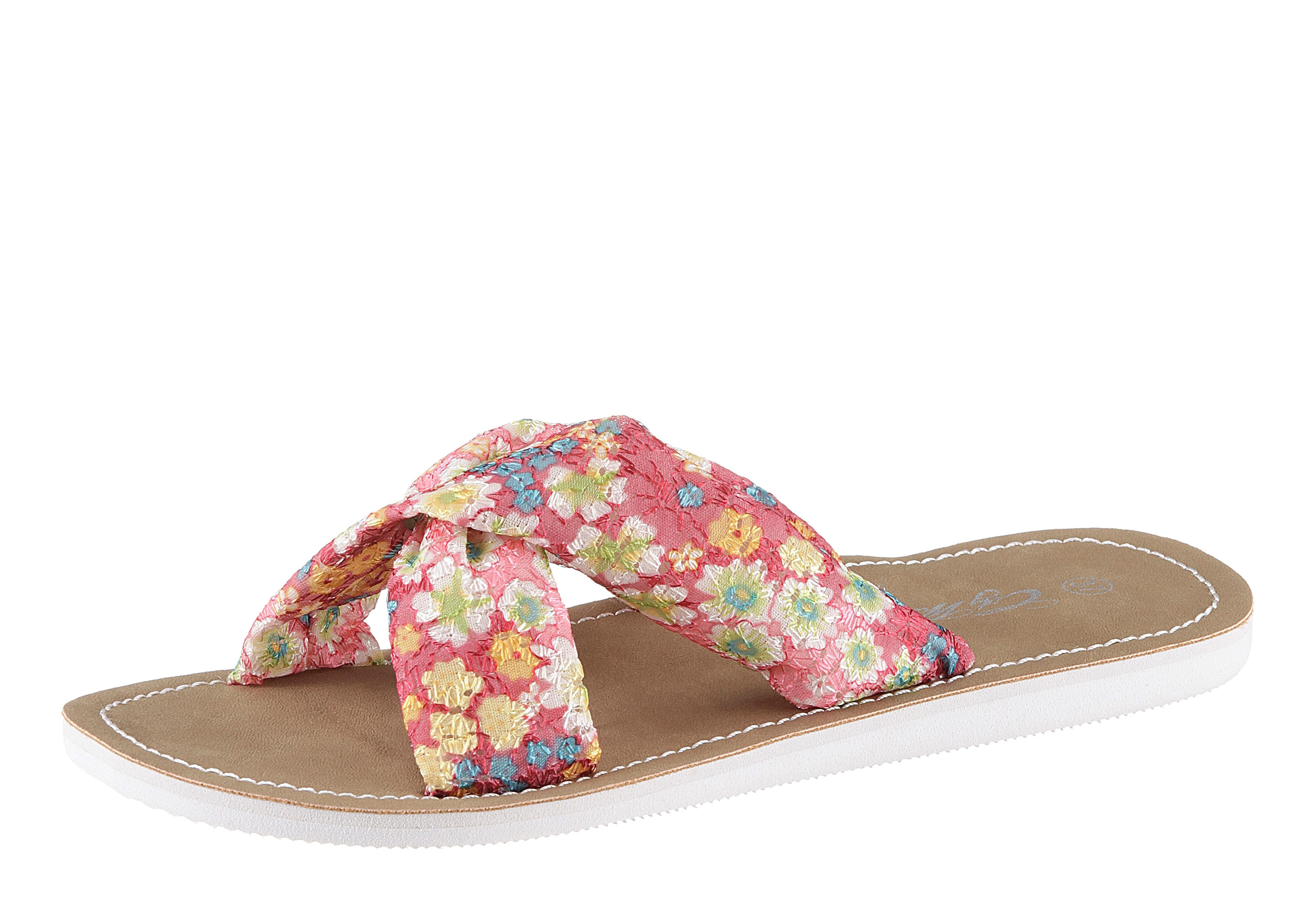 CITY WALK Slippers zomerschoen, slippers met kruisbandage