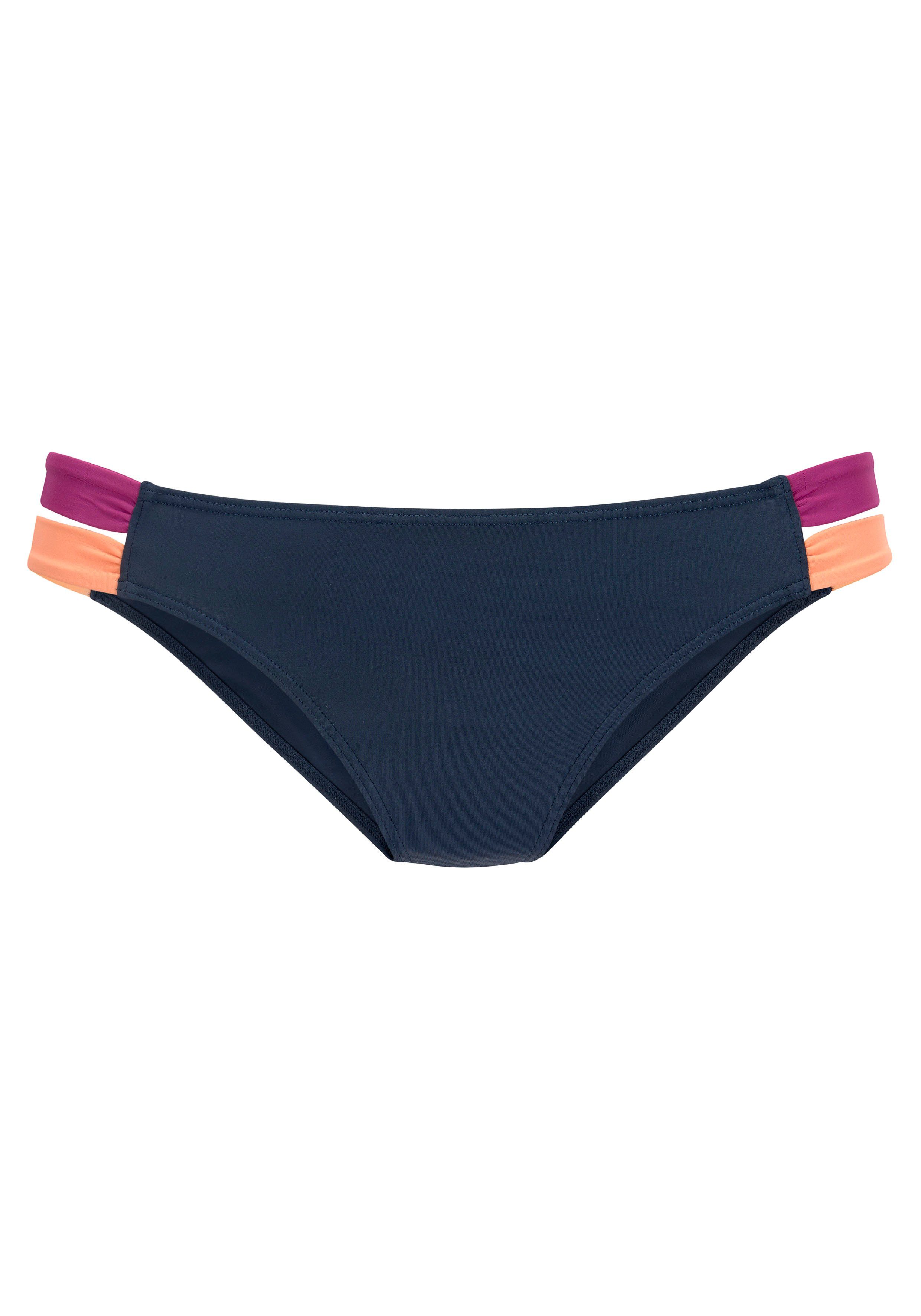 active by Lascana Bikinibroekje Wind met kleurrijke zijbanden