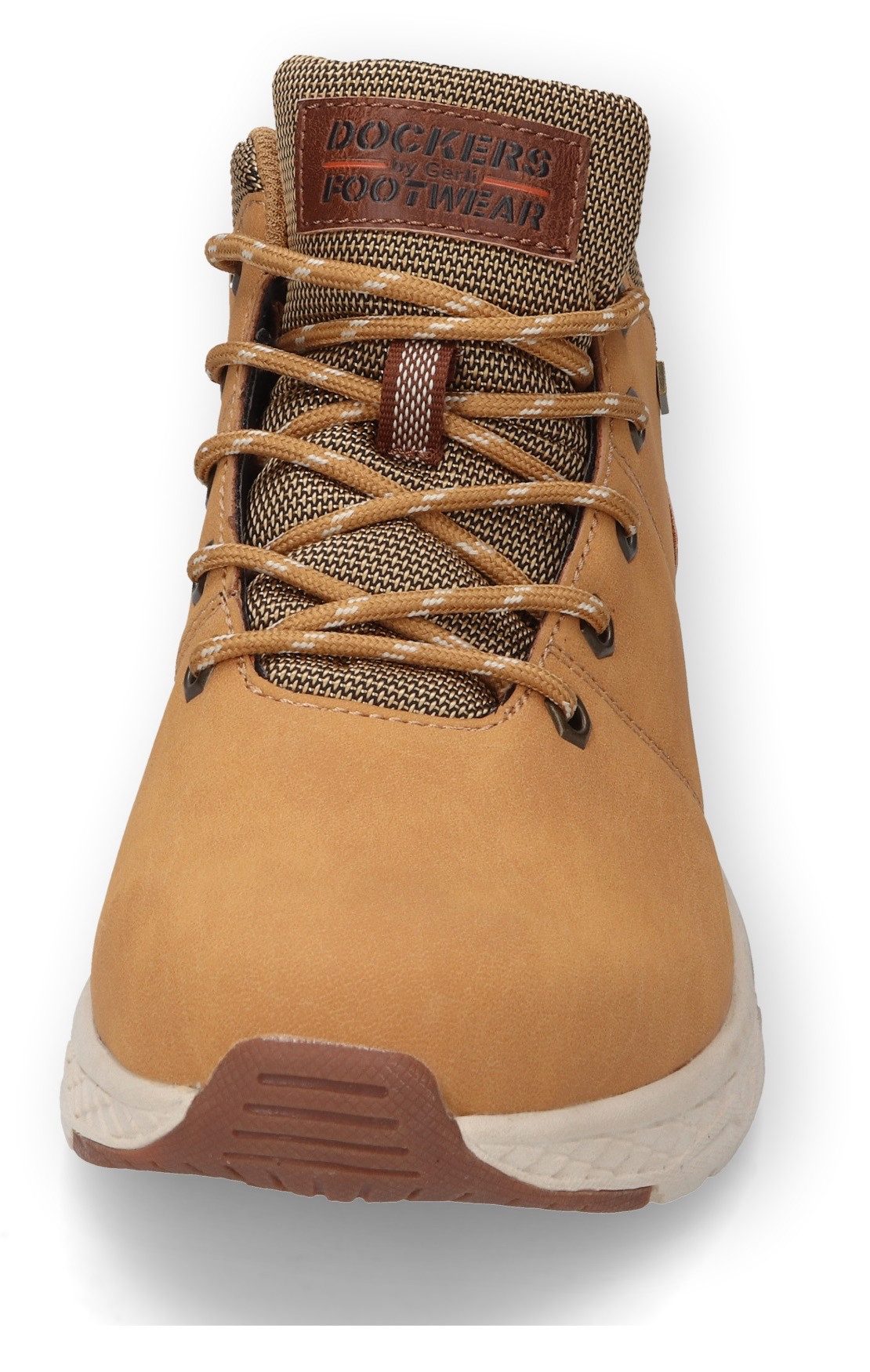 Dockers by Gerli Veterschoenen , mid cut sneaker, vrijetijdsschoen, veterschoen zacht gewatteerd