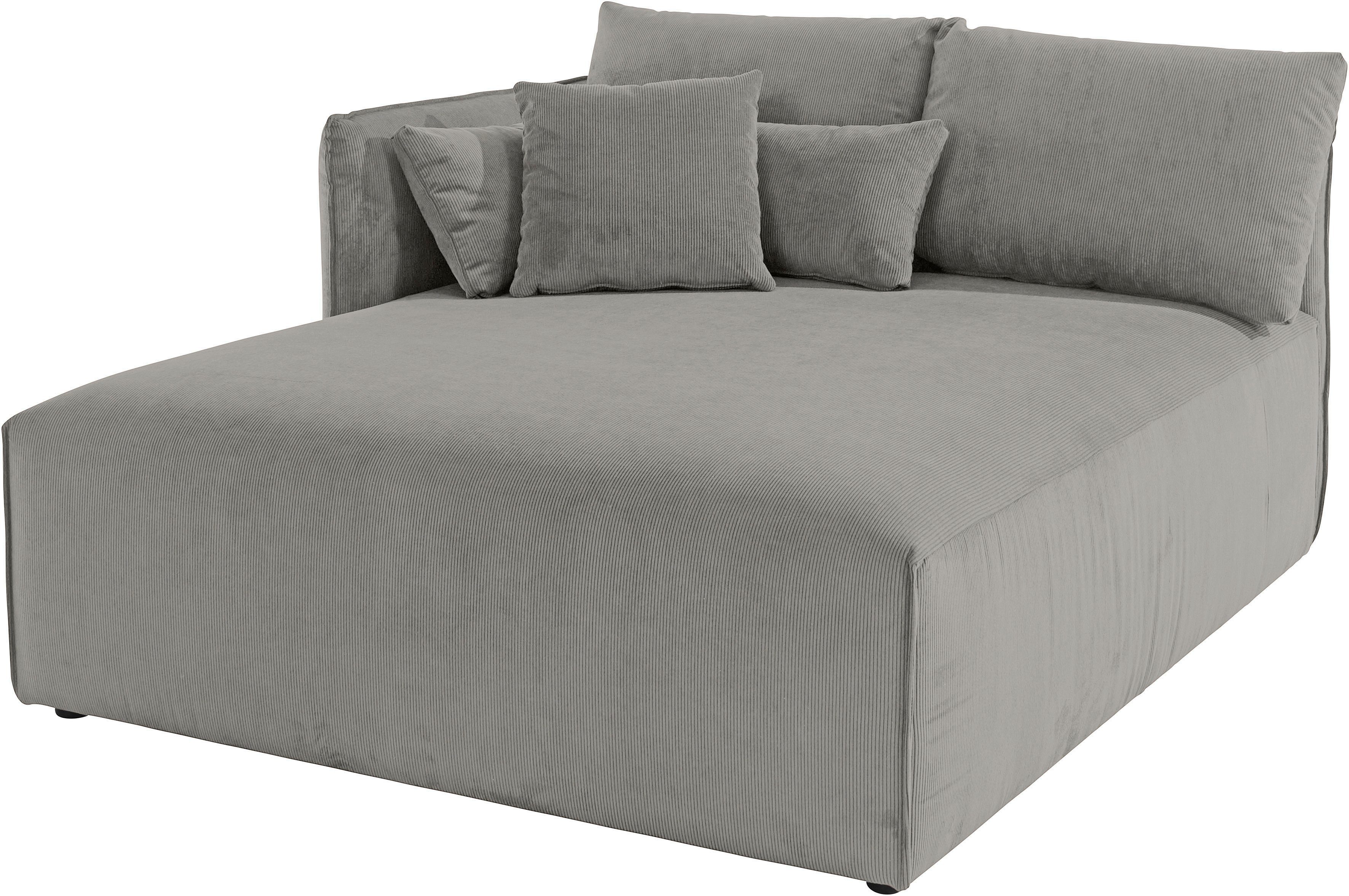 andas Ottomane Nöre Lounge-module - om zelf samen te stellen, breedte 138 cm, diepte 168 cm