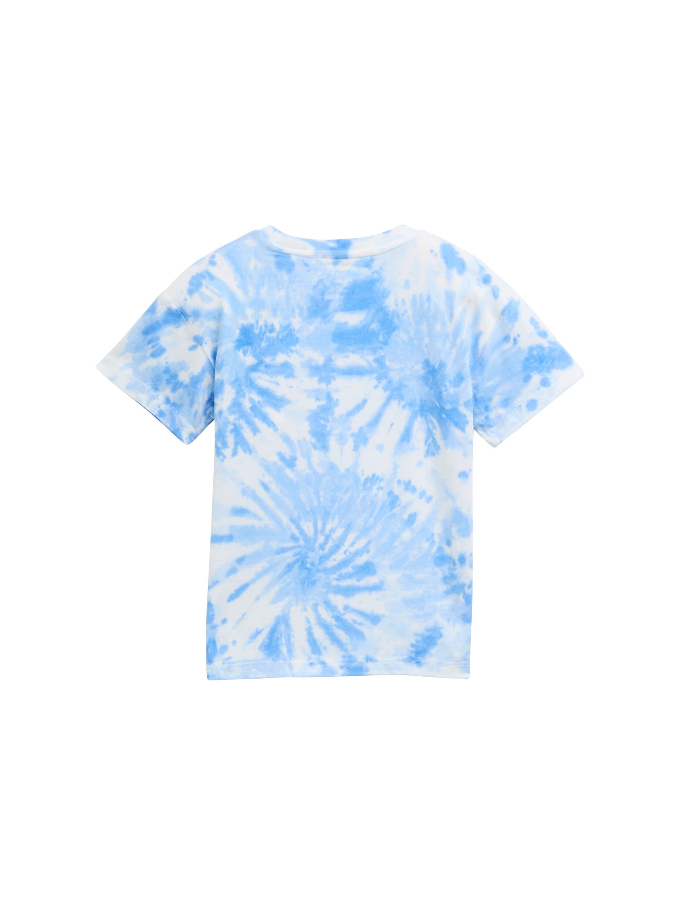 Tom Tailor T-shirt met trendy batikmotief