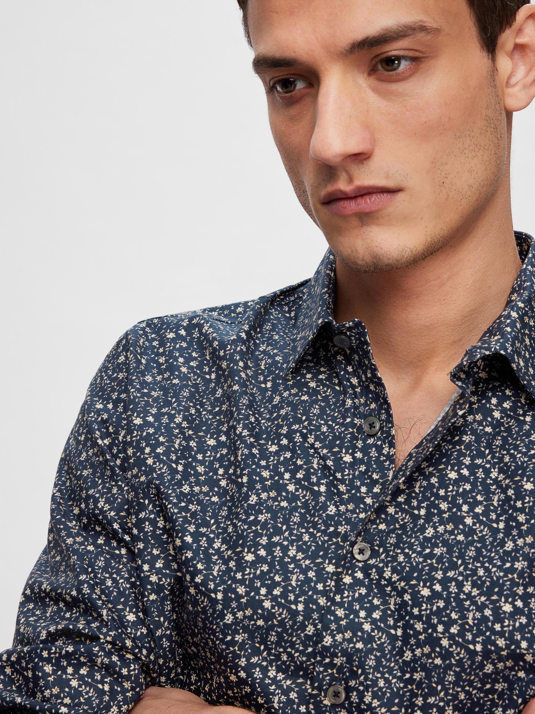 SELECTED HOMME Overhemd met lange mouwen SLHSLIMSOHO-DETAIL SHIRT LS NOOS