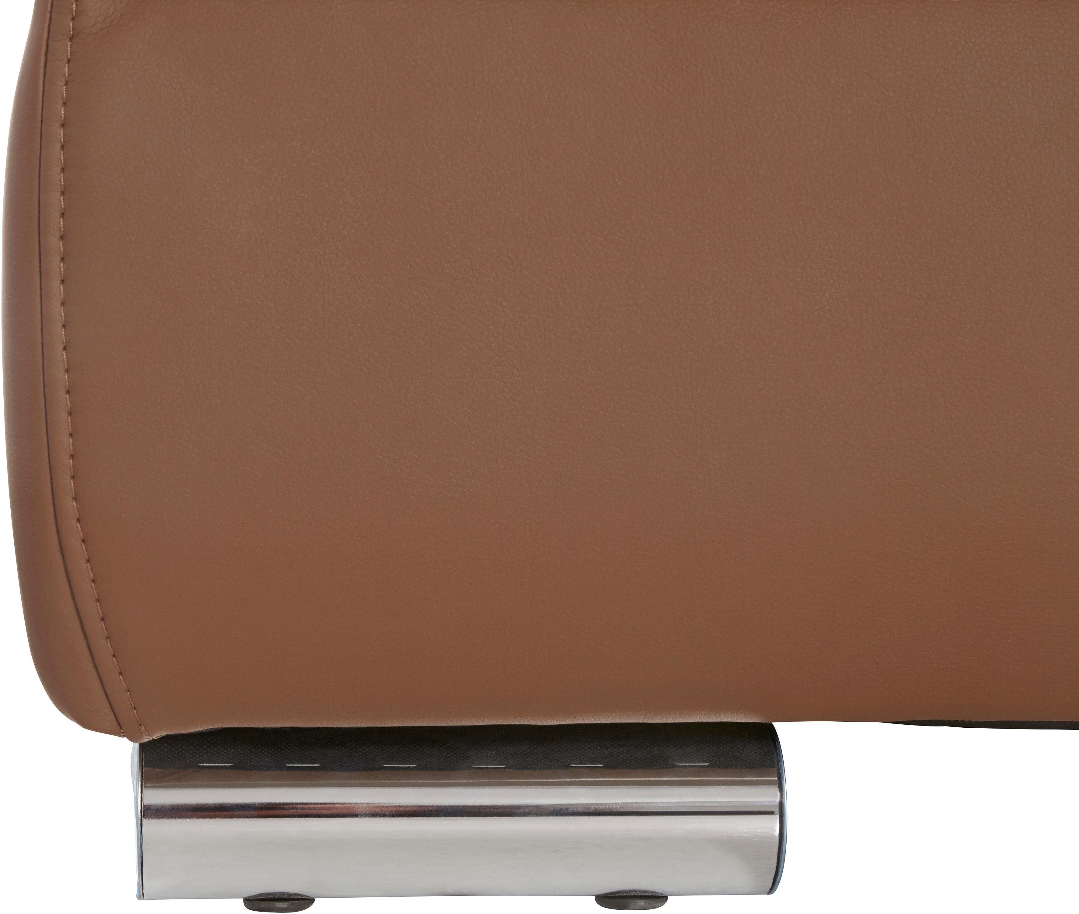 DOMO collection Zithoek Treviso inclusief sierkussen, moderne stiksels, XXL: B/D/H: 364/201/83 cm naar keuze met slaapfunctie, in vele soorten bekleding ook in cord u-model
