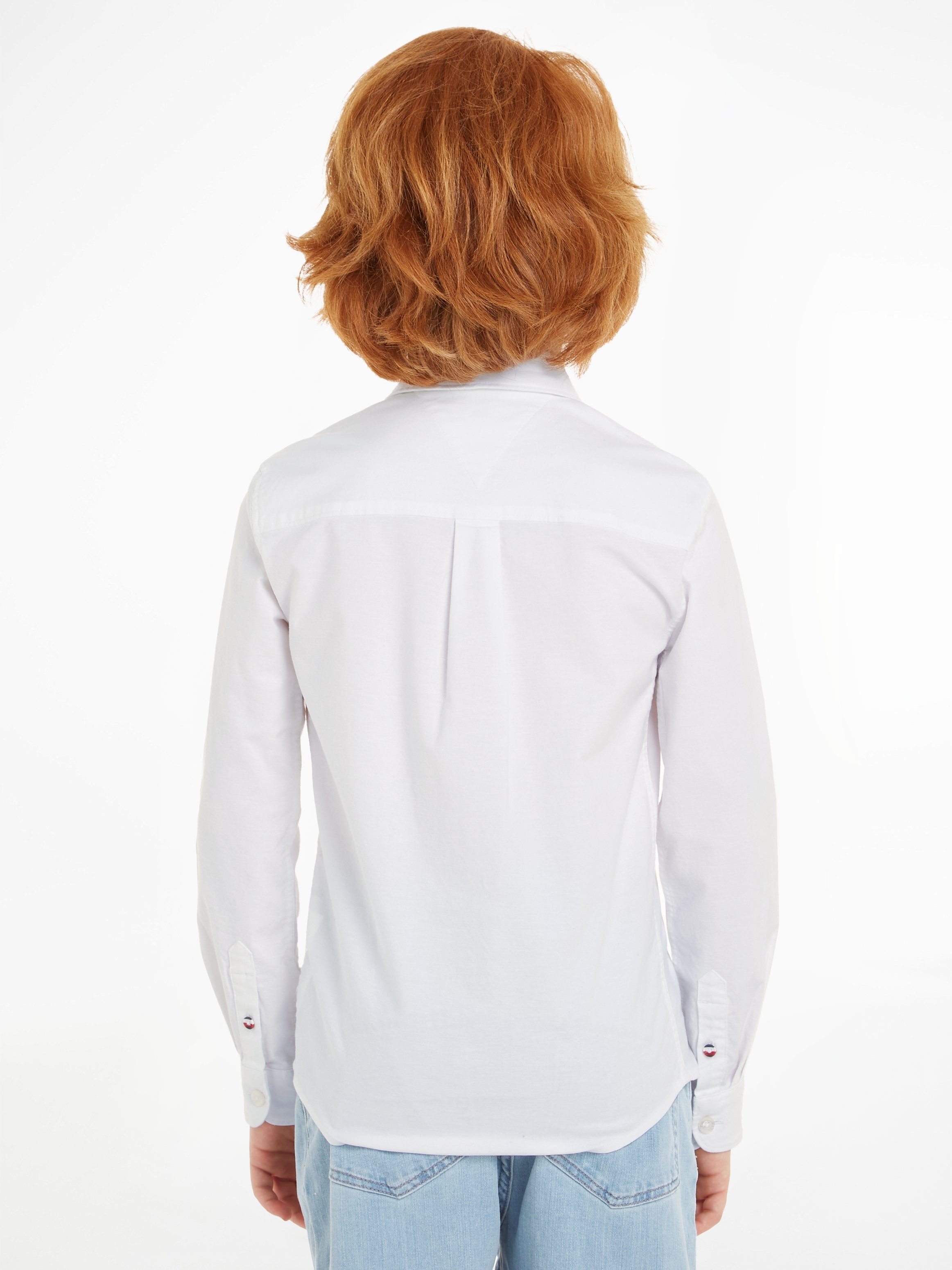 Tommy Hilfiger Overhemd met lange mouwen FLAG OXFORD SHIRT L S