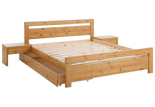HOME AFFAIRE Bed van grenenhout HOME AFFAIRE Bed van grenenhout