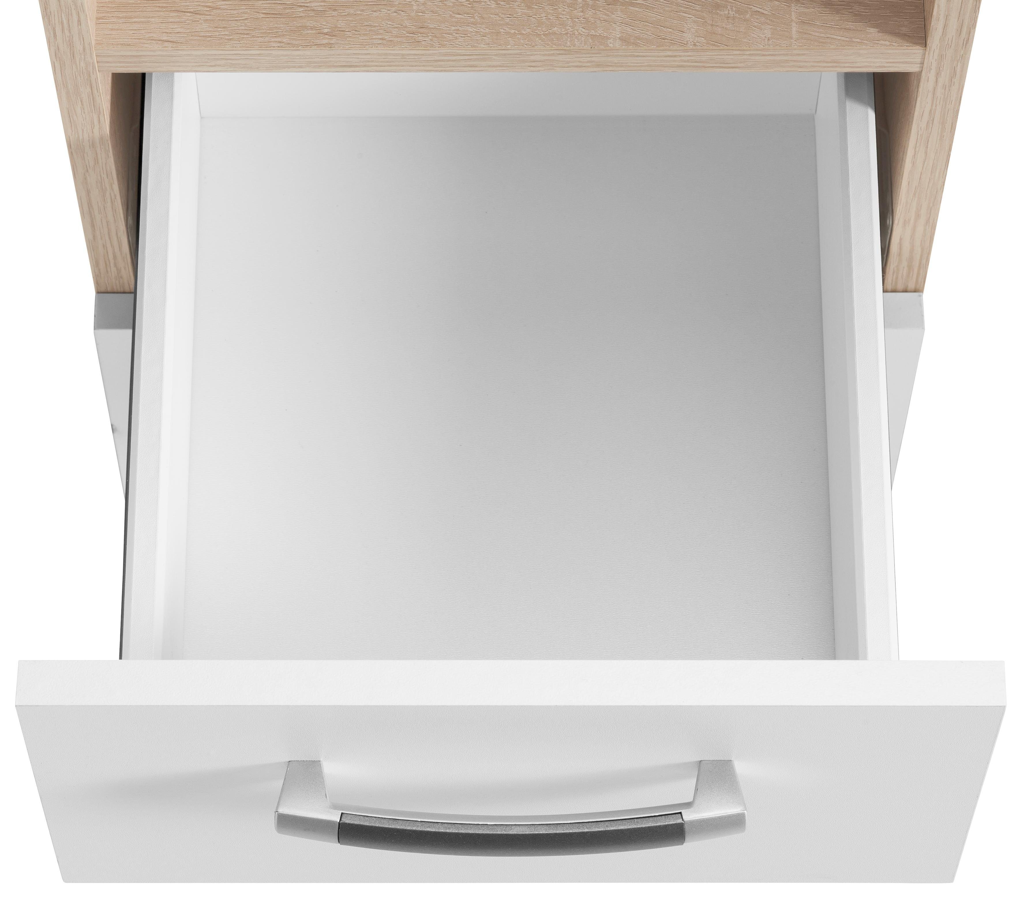 VOGL Möbelfabrik Bureau Sam Breedte 137 cm, met uittrekplank voor het toetsenbord en towervak