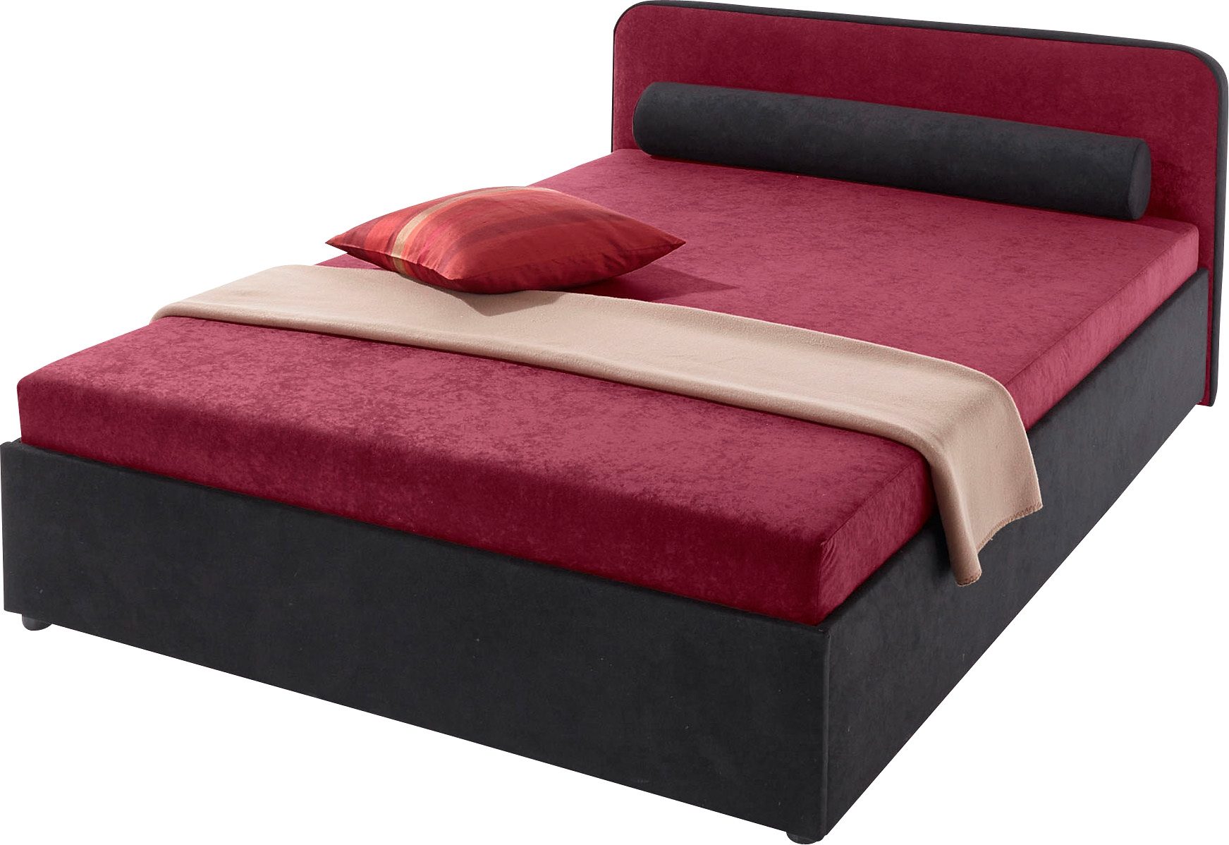 Maintal Gestoffeerd bed naar keuze met bedkist