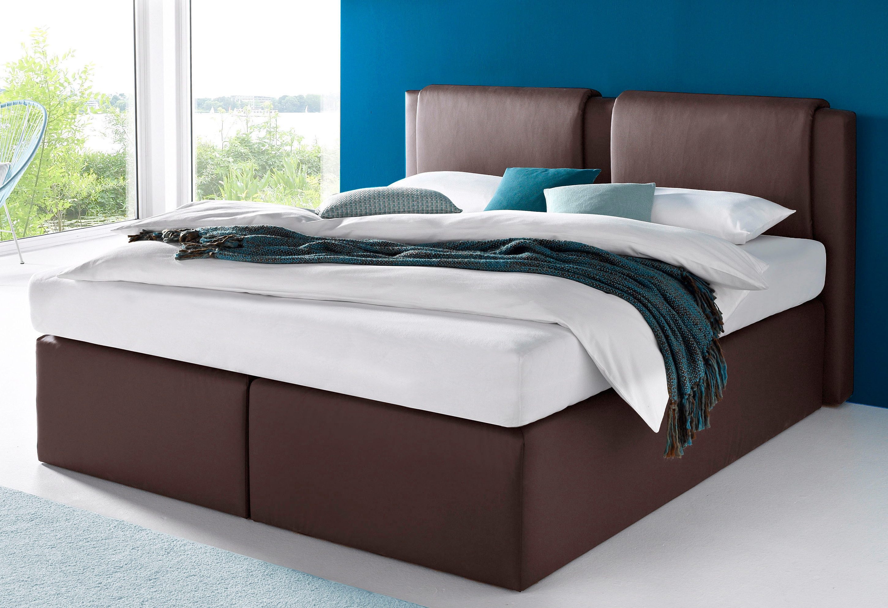 Westfalia Polsterbetten Boxspring boxsprings bruin