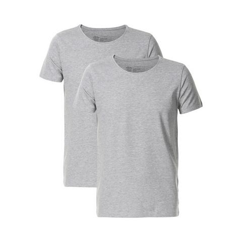 T-shirts Petrol Industries Industries T-Shirt Basic O-Neck Bodyfit Two Pack Grey
