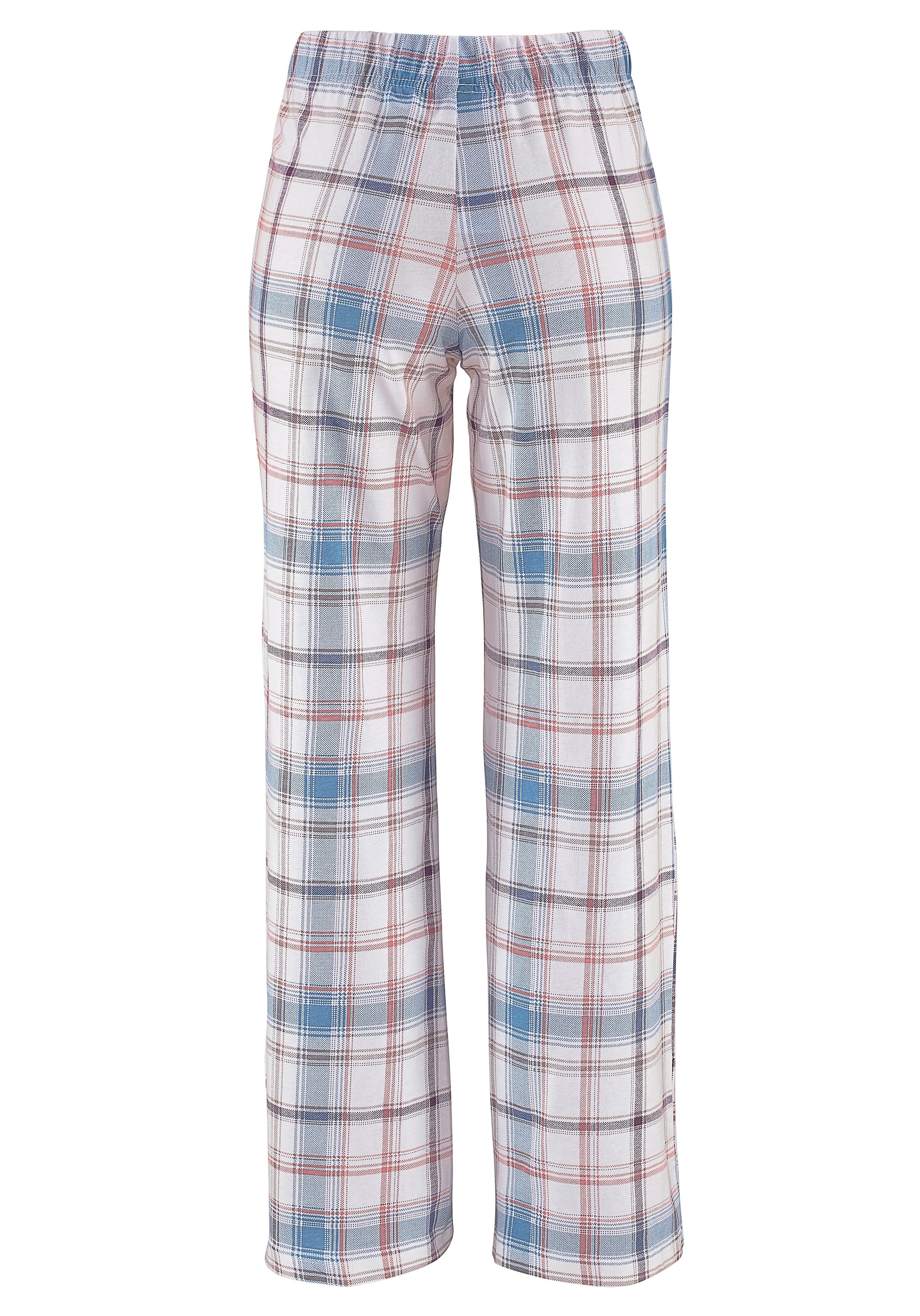 Arizona Pyjama met broek met ruitdessin (4-delig, Set van 2)