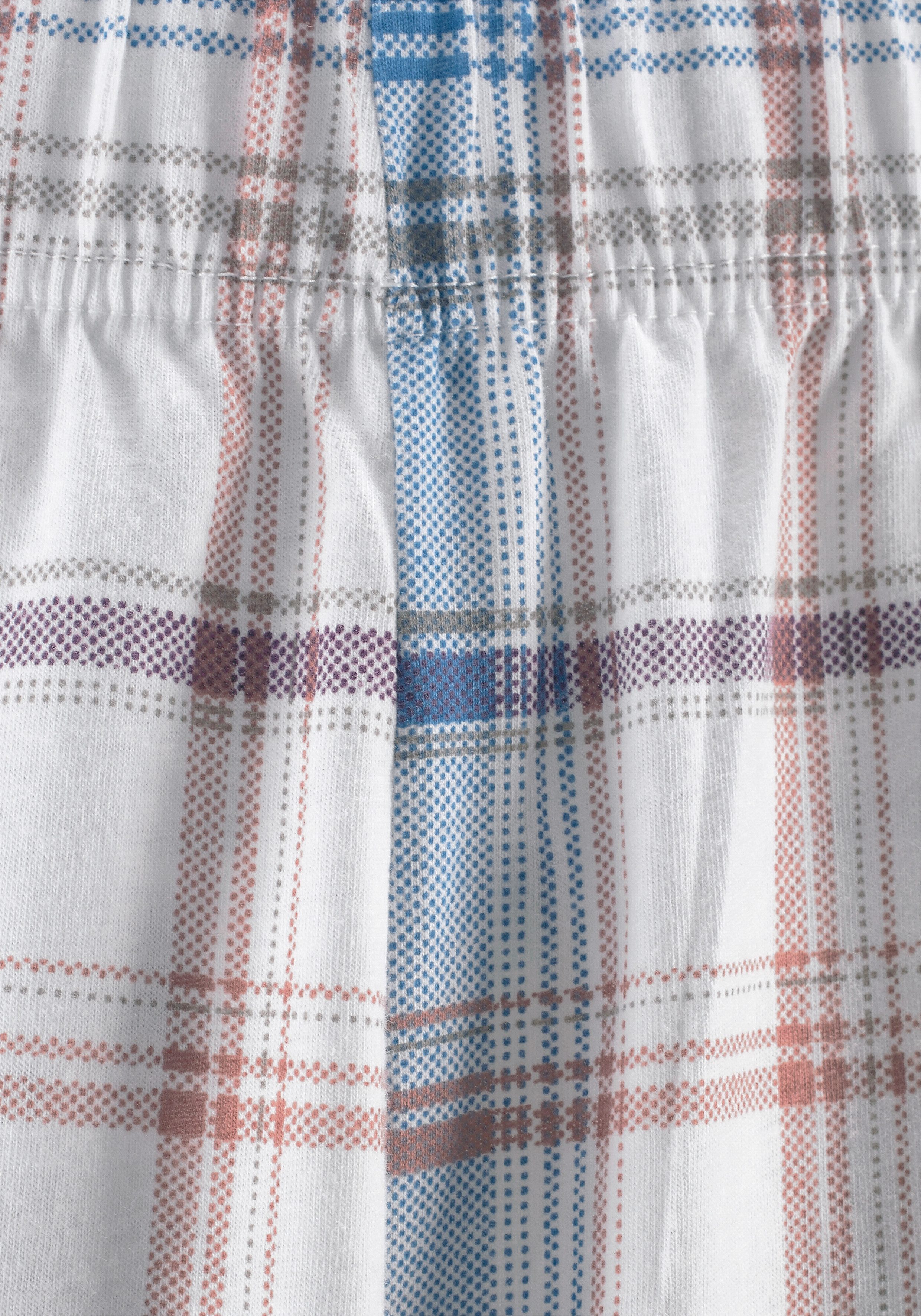 Arizona Pyjama met broek met ruitdessin (4-delig, Set van 2)