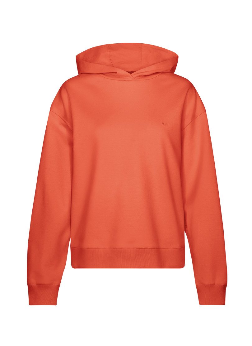 Trigema Sweatshirt TRIGEMA Dunne oversized hoodie