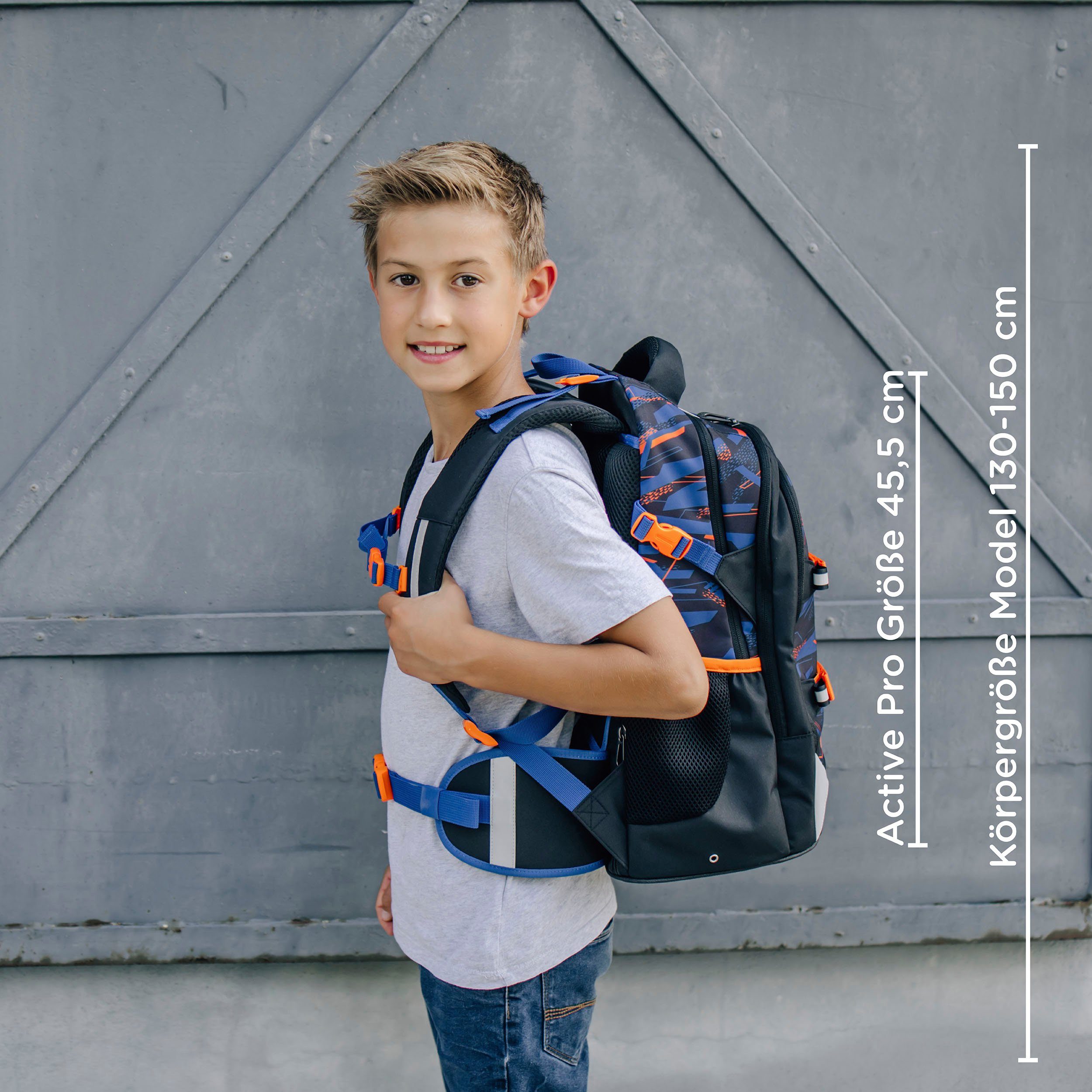 neoxx Schoolrugzak Active Pro, Streetlight