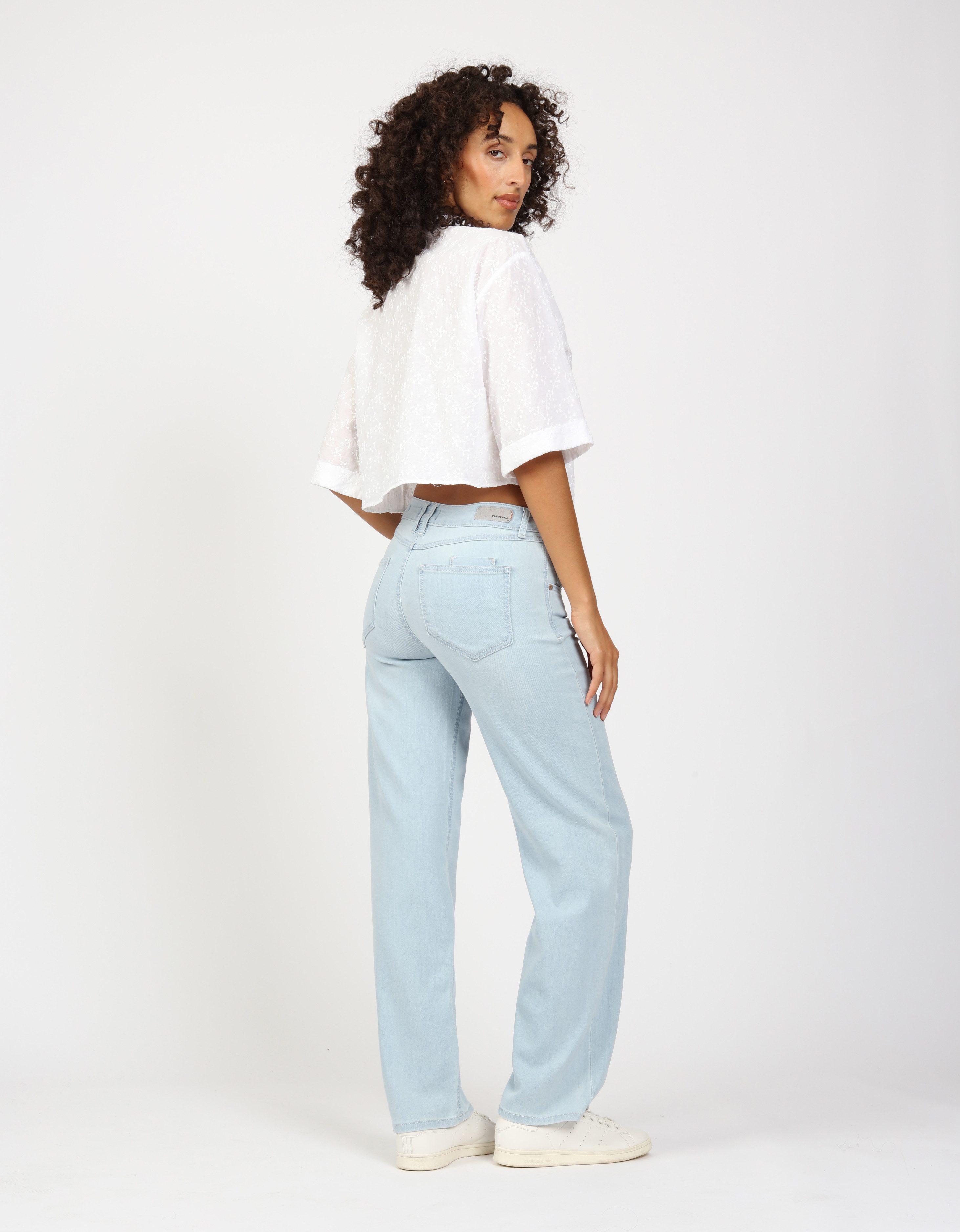 GANG Straight jeans 94RIVER met extra kleine achterzak
