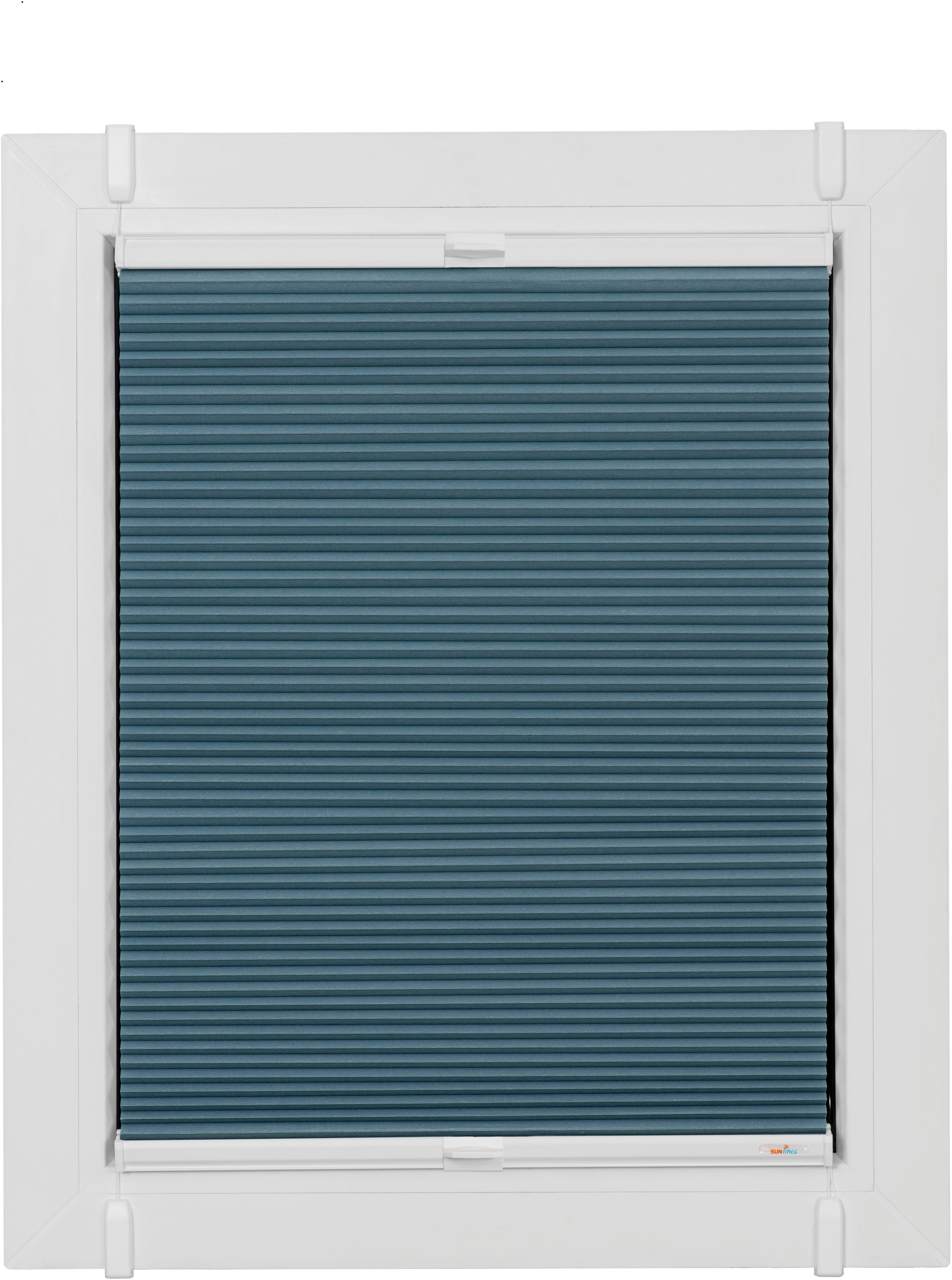sunlines Plisségordijn met honingraatstructuur One Size Style Honeycomb VD Accessoirekleur wit, om te klemmen (1 stuk) plisségordijnen maat 105 cm x