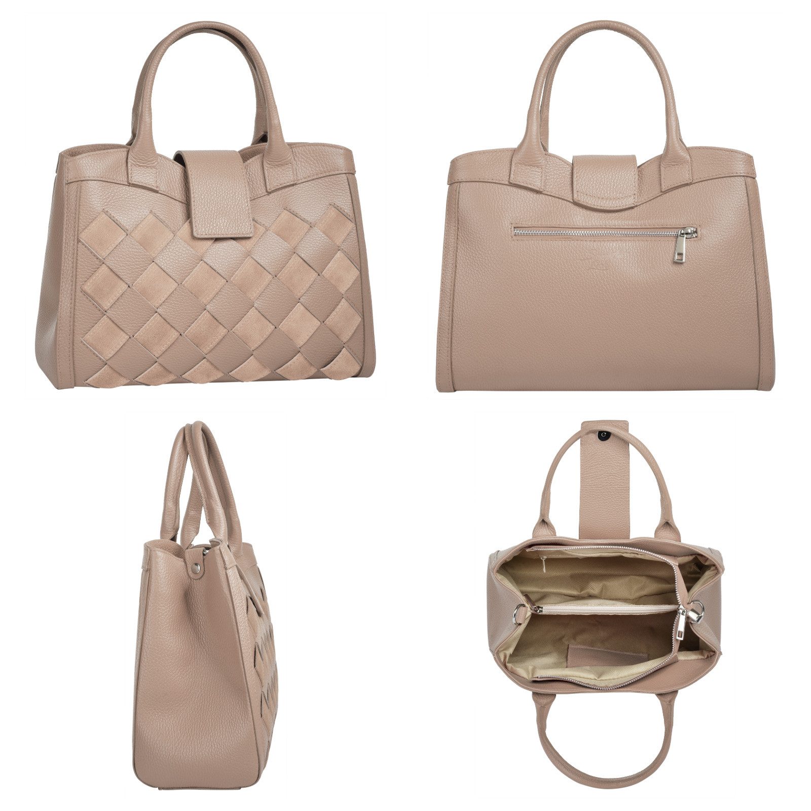 Samantha Look Tas echt leer, made in italy