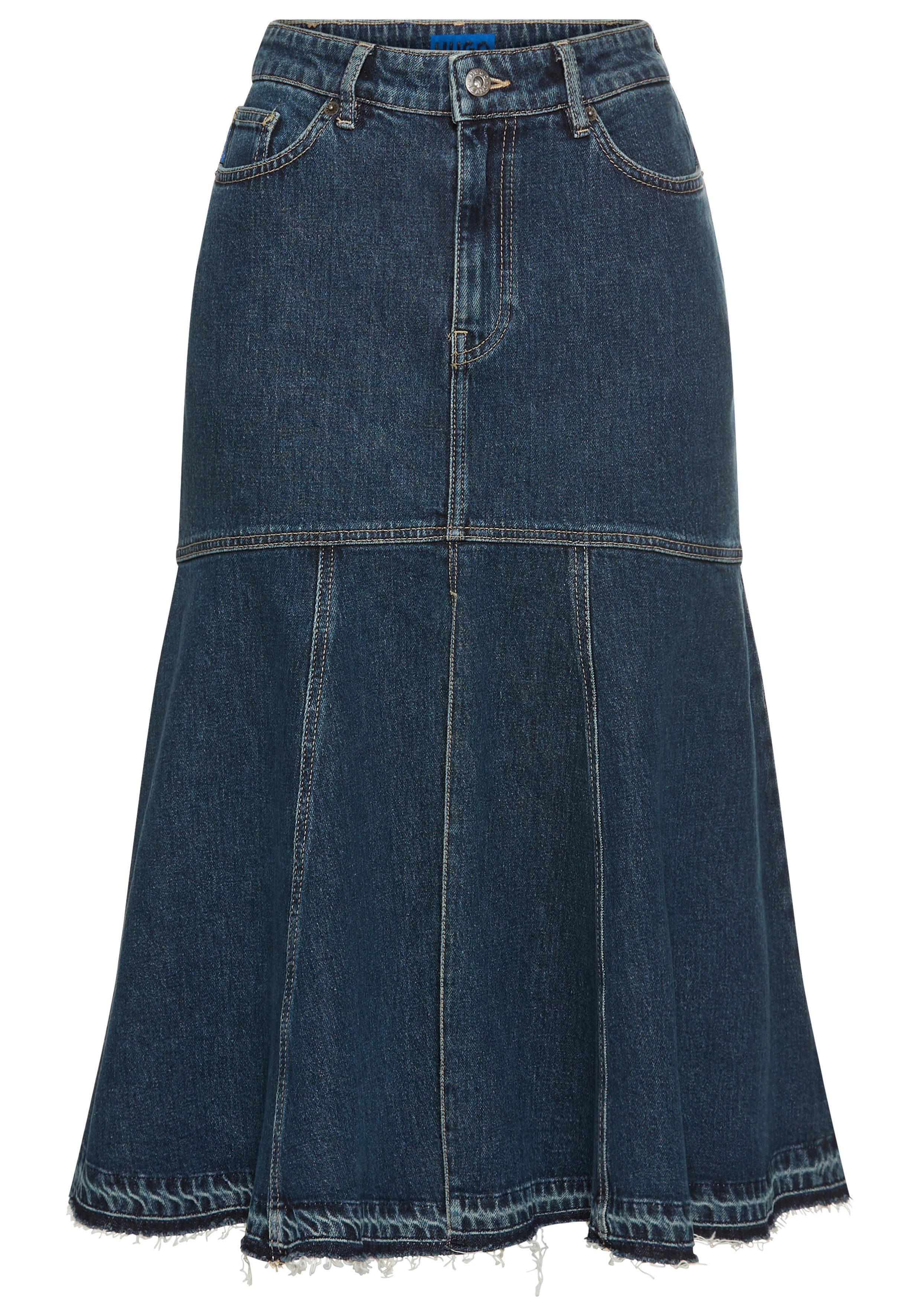 HUGO Blue Jeans rok Gidya