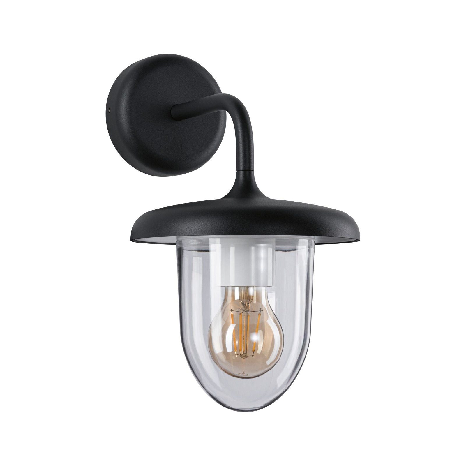 Paulmann Led-wandlamp voor buiten Vintario IP44 rond 180x250mm max. 20W 230V Antraciet Aluminium (1 stuk)