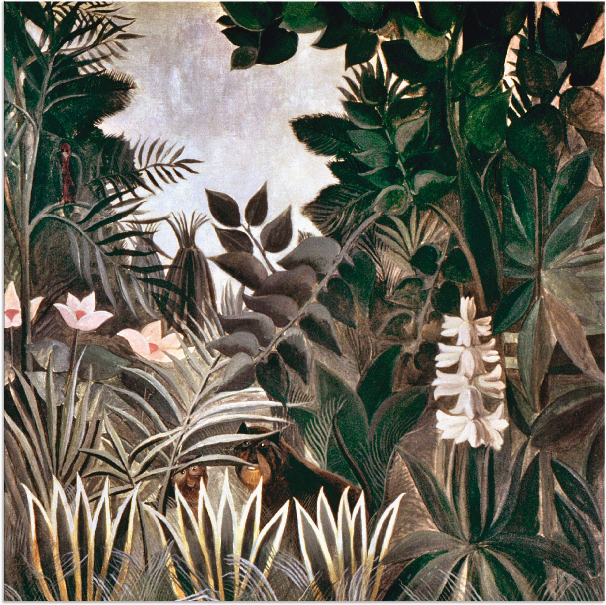 Artland Artprint Jungle, 1909 in vele afmetingen & productsoorten - artprint van aluminium / artprint voor buiten, artprint op linnen, poster, muursticker / wandfolie ook geschikt