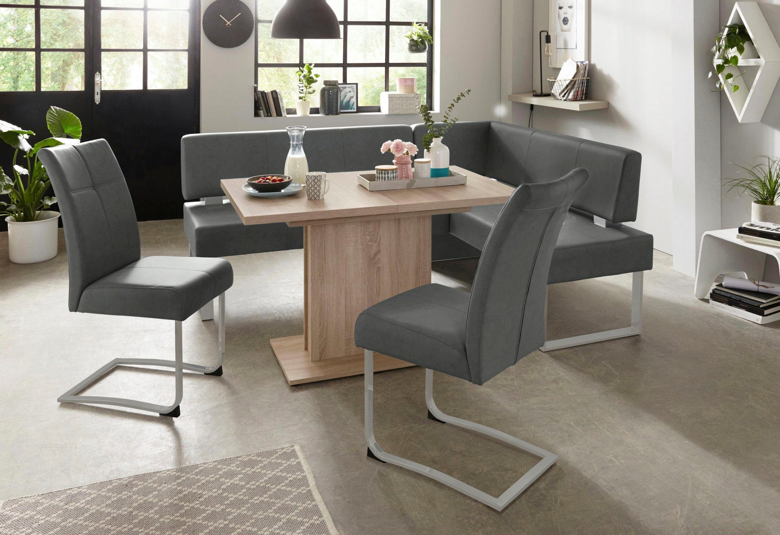 Home affaire Vrijdragende stoel RAB Bekleding in verschillende kwaliteiten, maximaal vermogen 120 kg (set, 2 stuks)