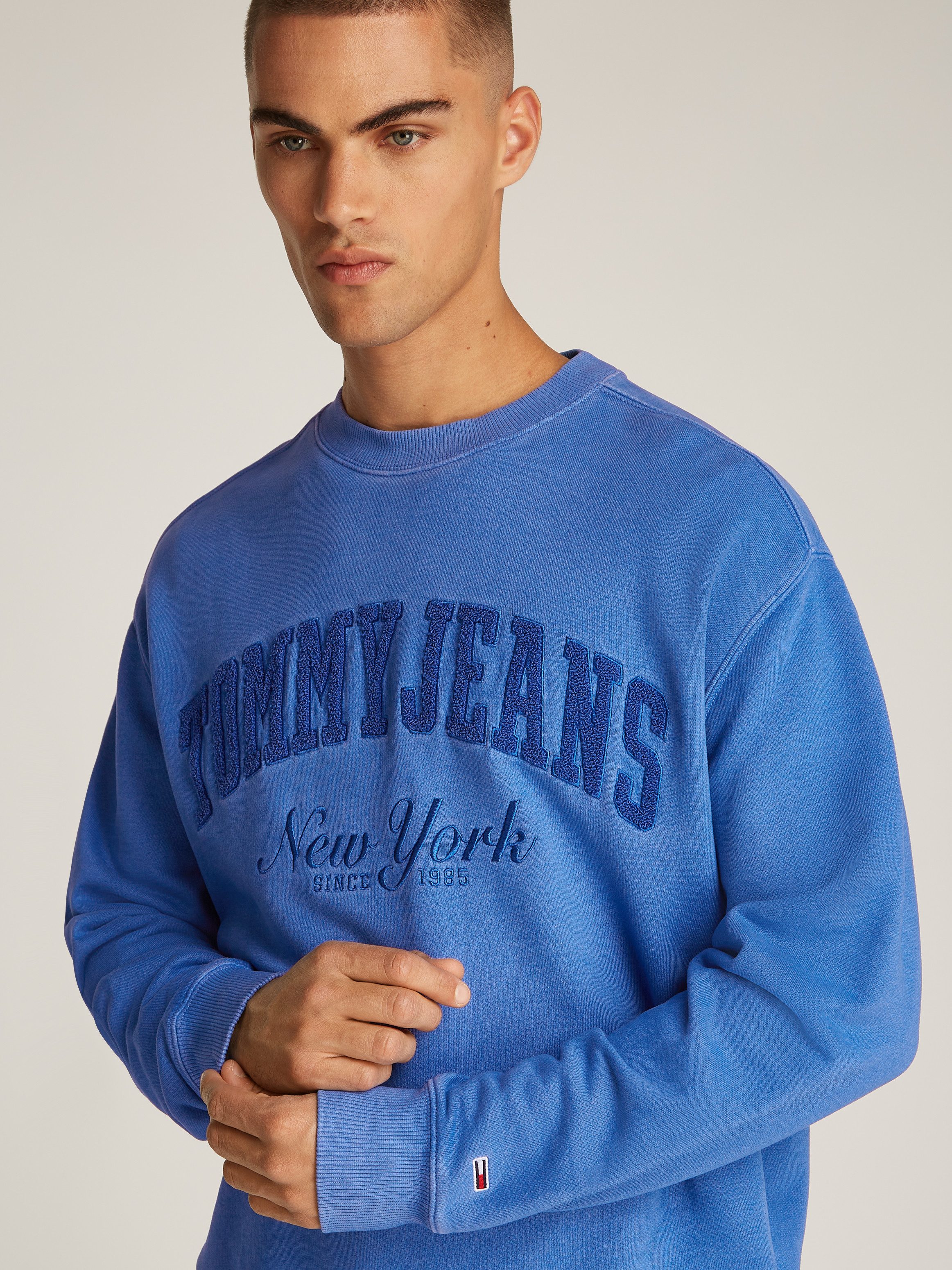 TOMMY JEANS Sweatshirt TJM RLX VINTAGE VARSITY CREW