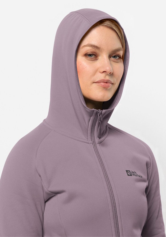 Jack Wolfskin Fleecejack BAISELBERG HOODED FZ W